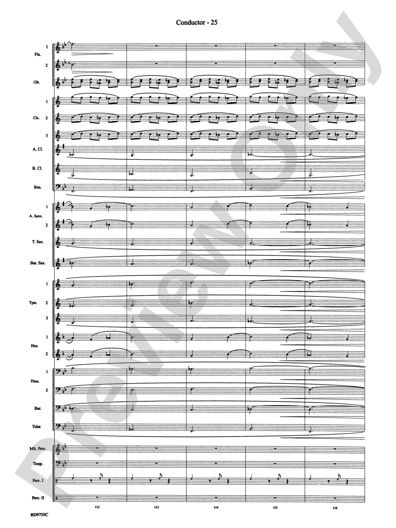 The Maelstrom: Concert Band Conductor Score & Parts