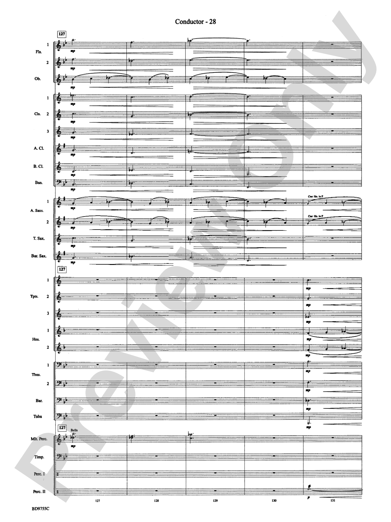 The Maelstrom: Concert Band Conductor Score & Parts