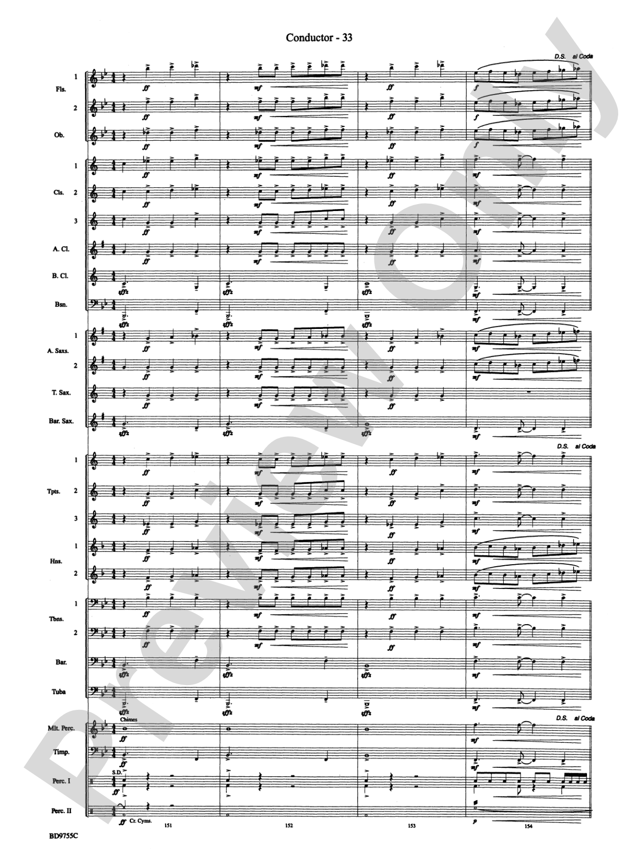 The Maelstrom: Concert Band Conductor Score & Parts