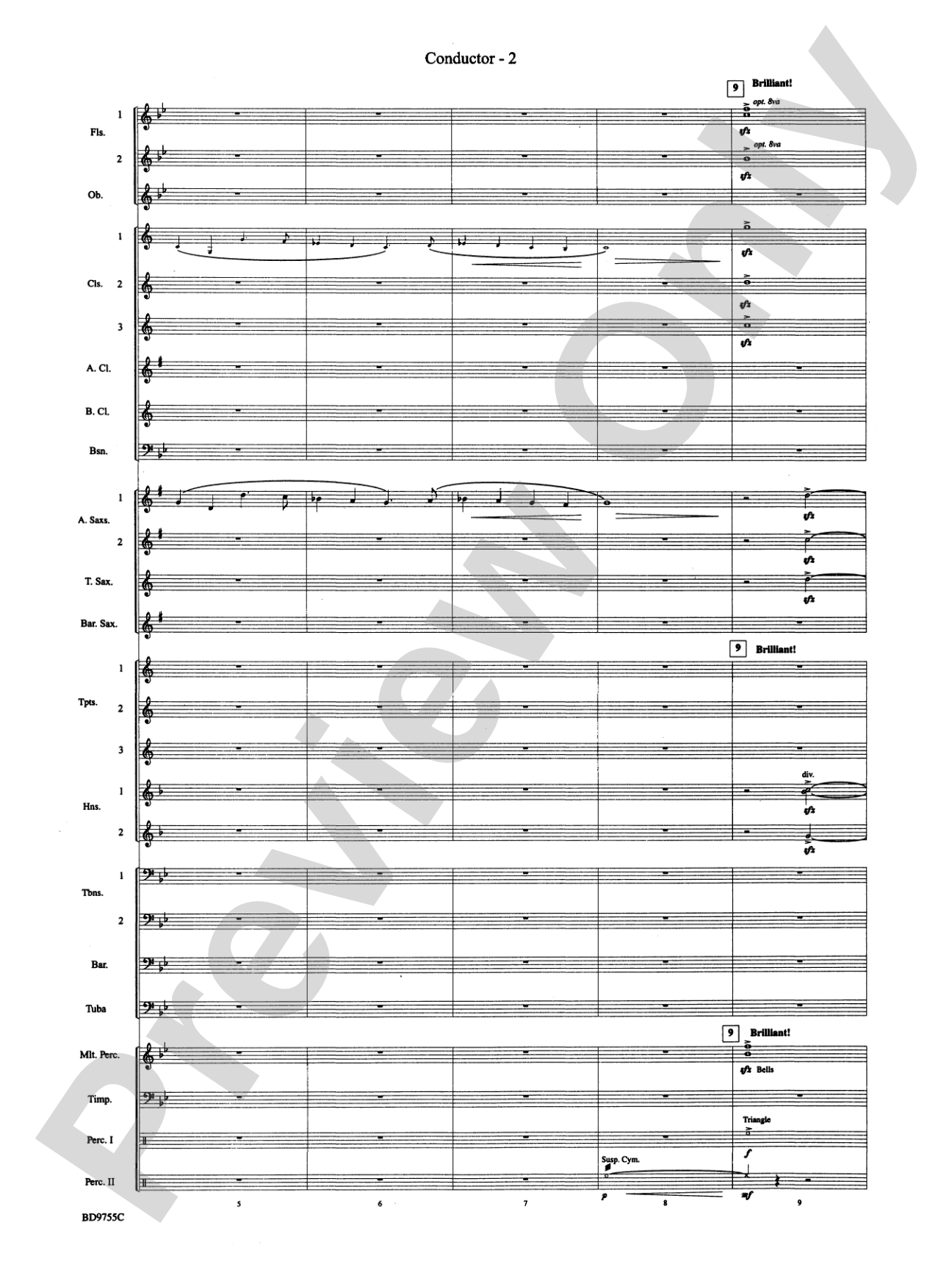 The Maelstrom: Concert Band Conductor Score & Parts