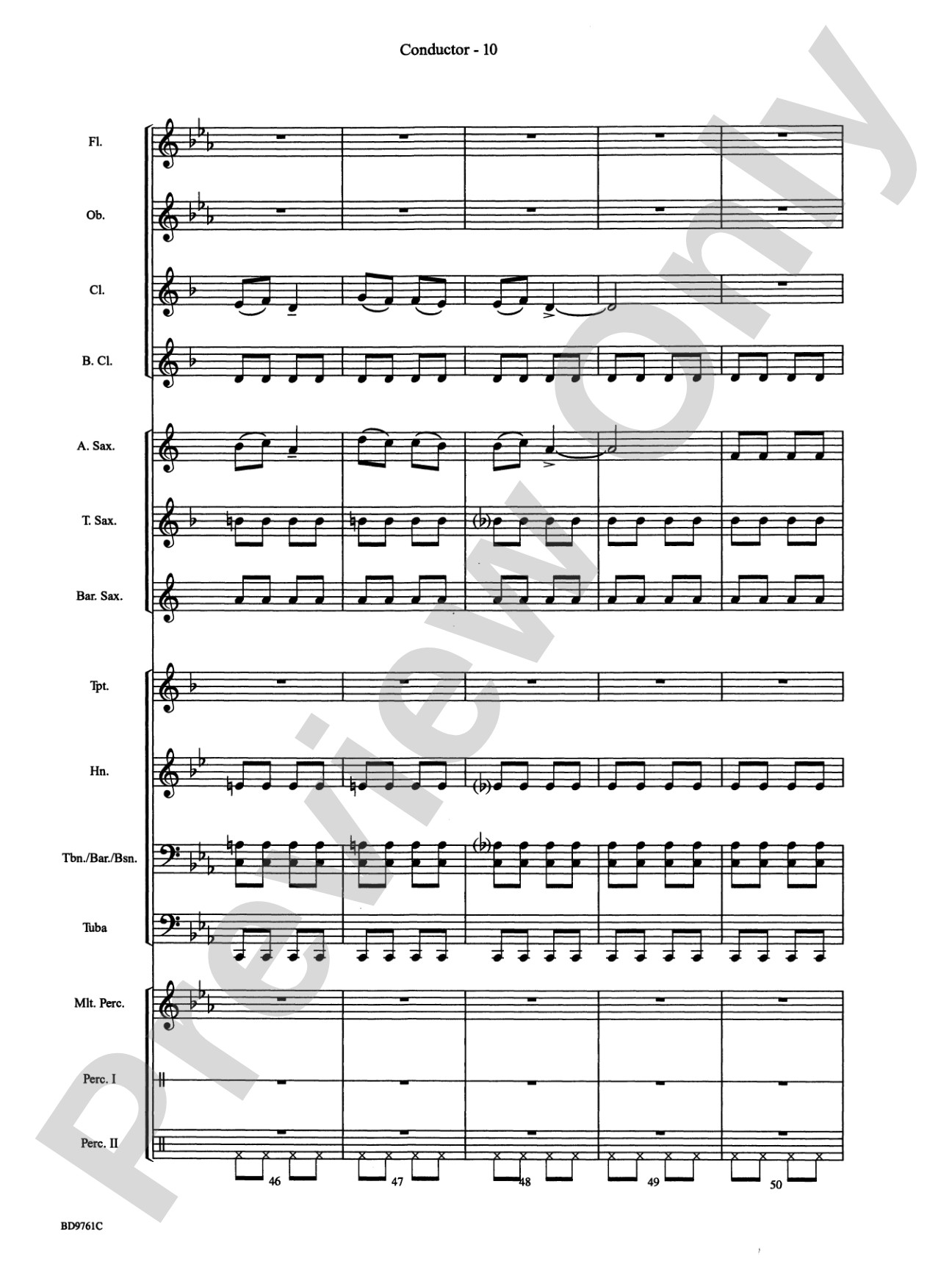 Bartók Suite (from For Children): Concert Band Conductor Score & Parts