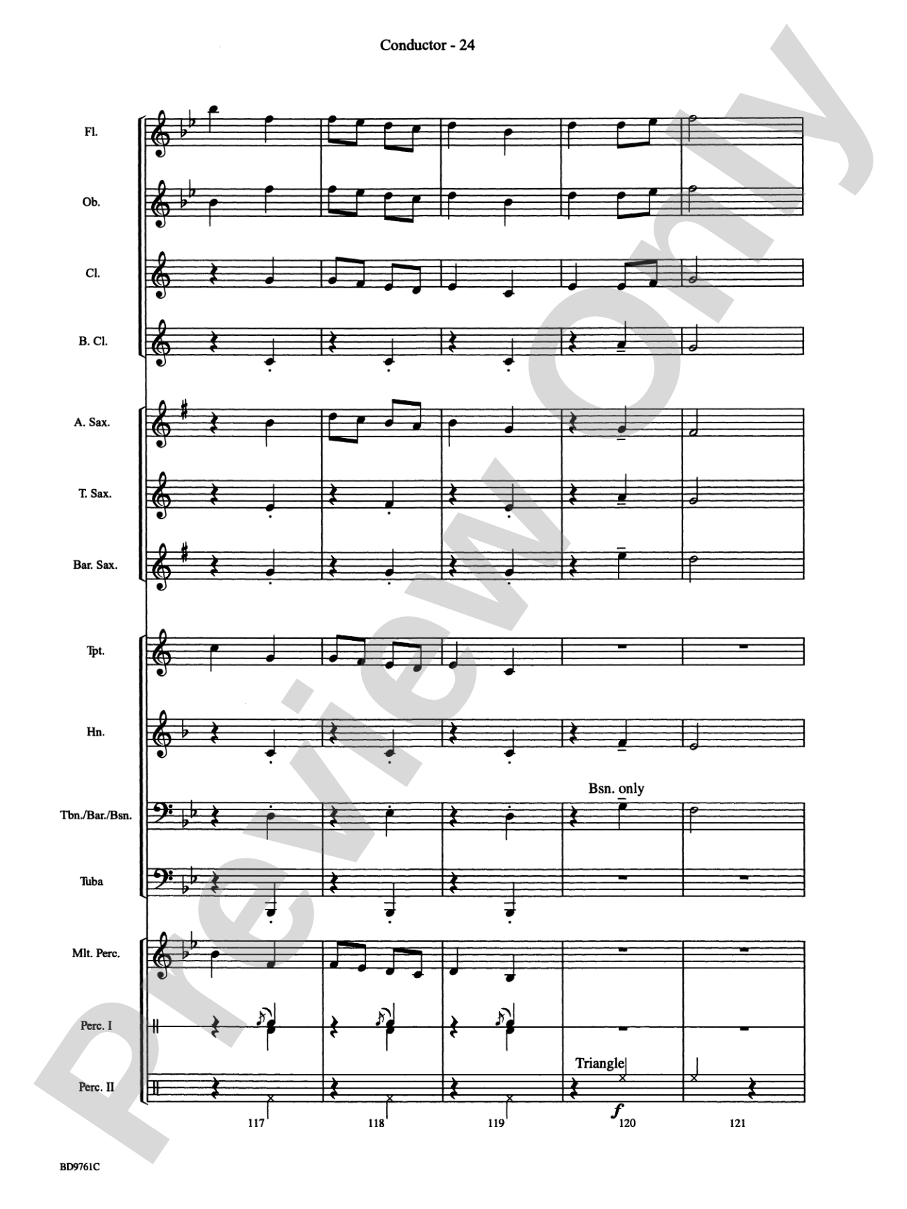 Bartók Suite (from For Children): Concert Band Conductor Score & Parts