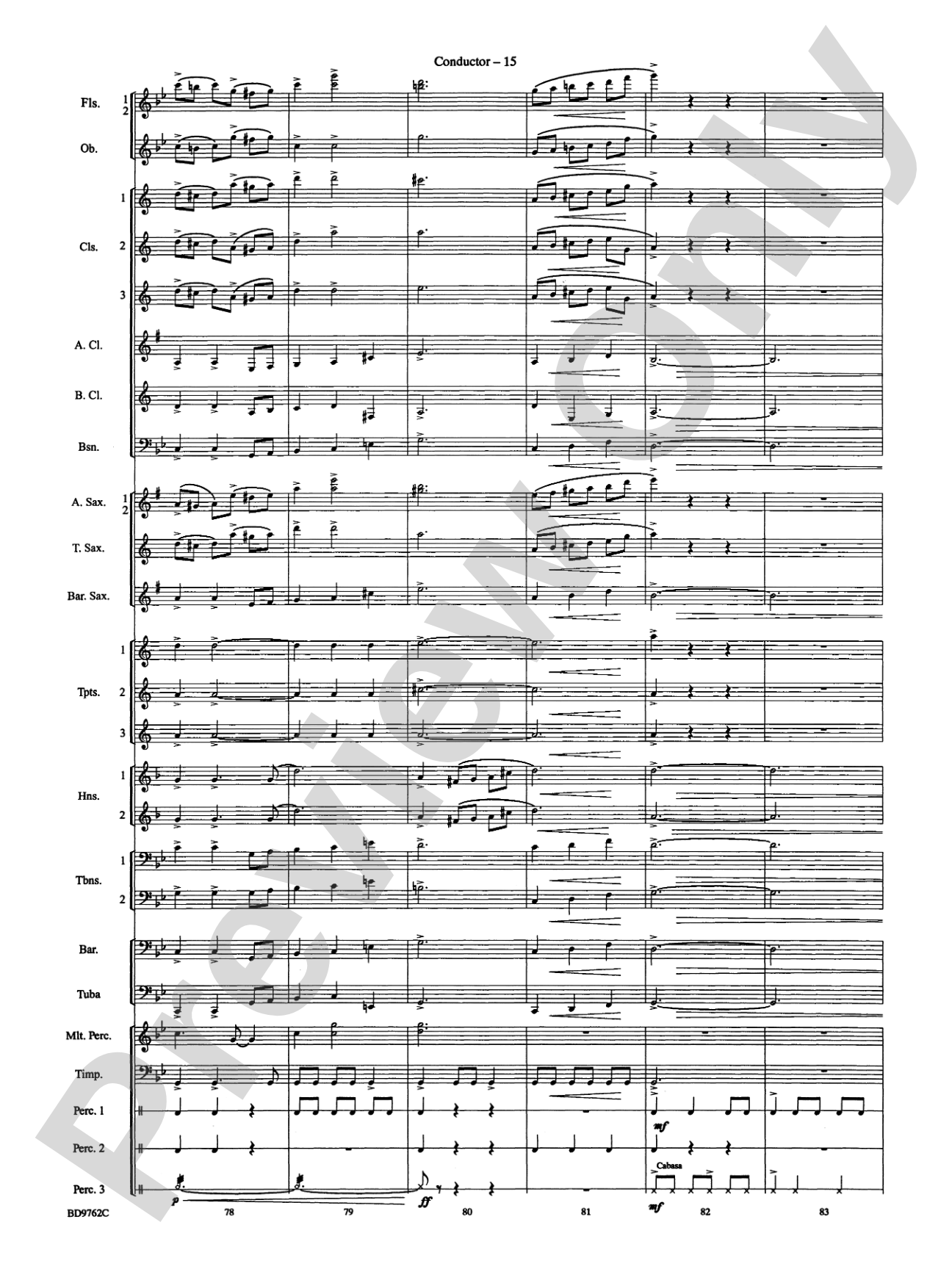 By Loch and Mountain: Concert Band Conductor Score & Parts
