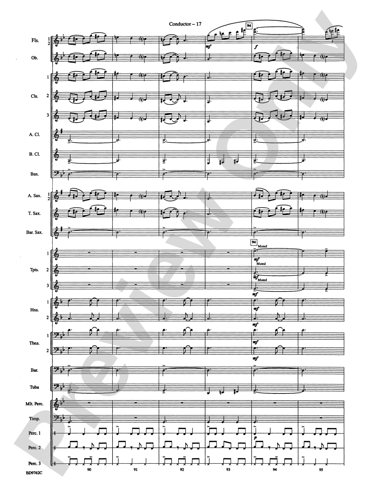 By Loch and Mountain: Concert Band Conductor Score & Parts