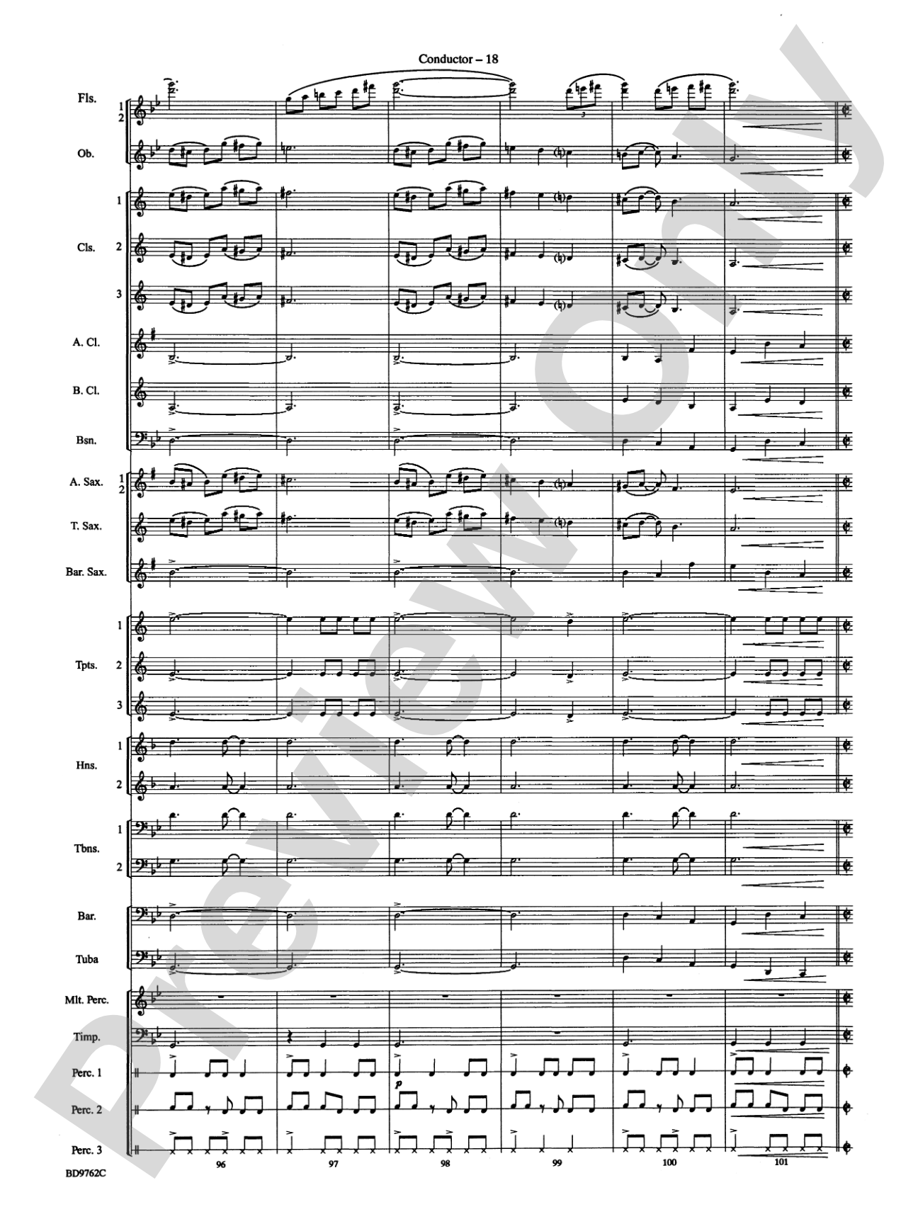 By Loch and Mountain: Concert Band Conductor Score & Parts