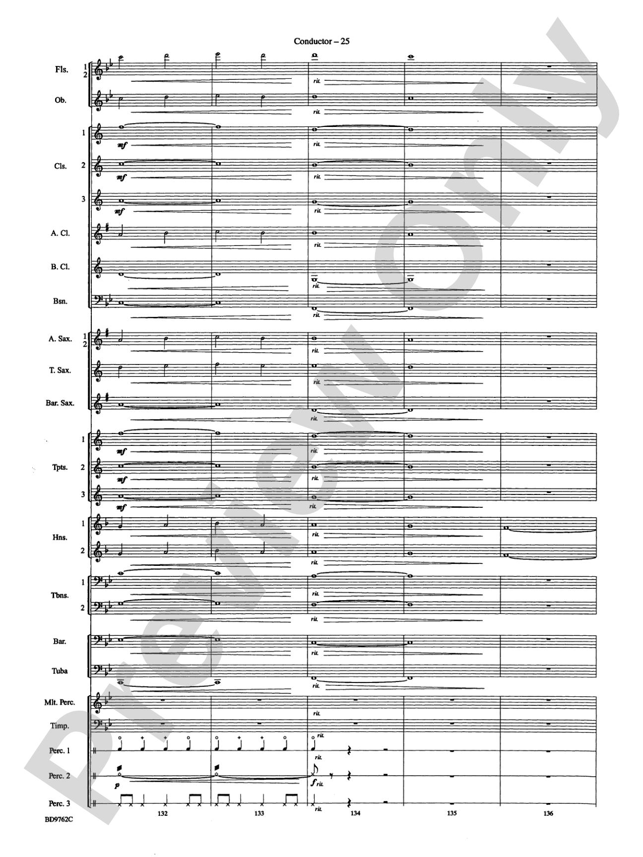 By Loch and Mountain: Concert Band Conductor Score & Parts