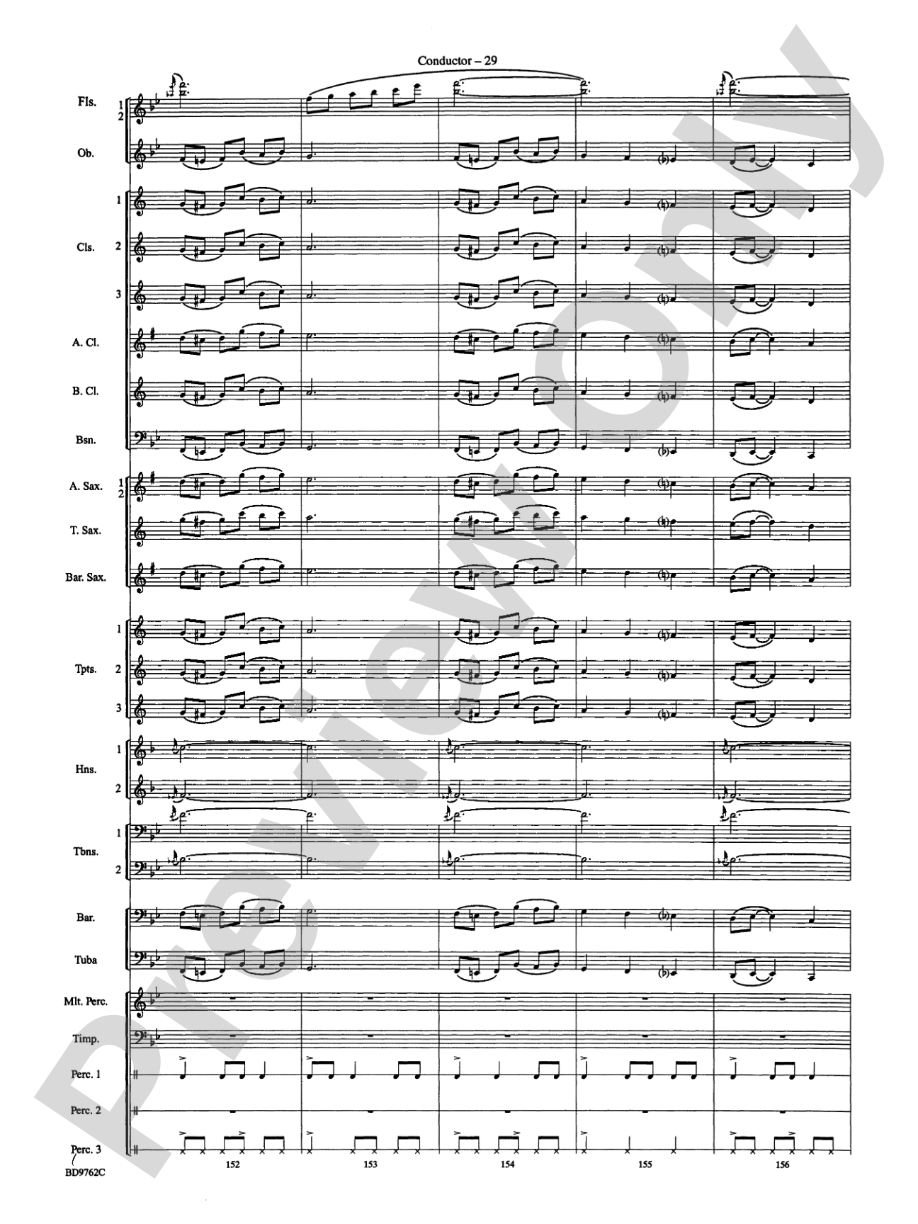 By Loch and Mountain: Concert Band Conductor Score & Parts