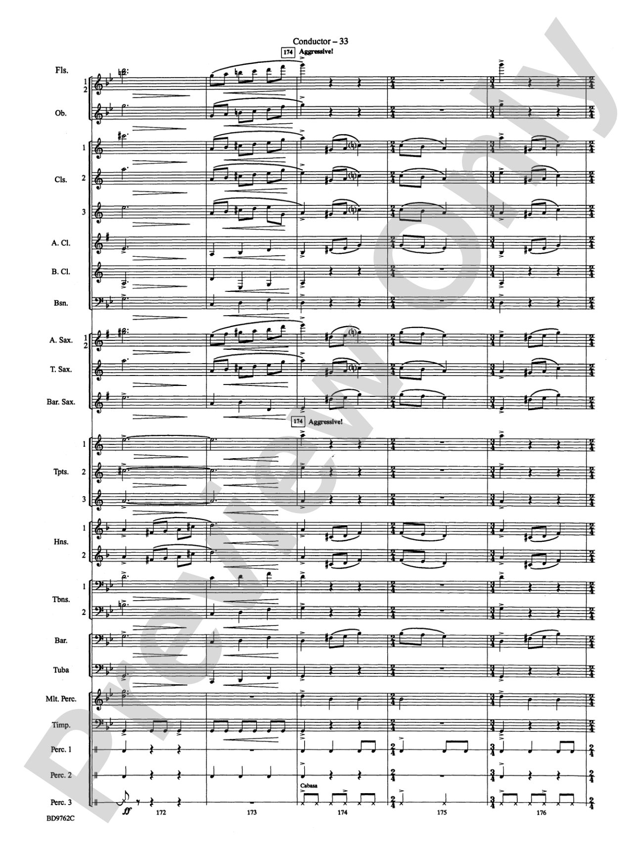 By Loch and Mountain: Concert Band Conductor Score & Parts