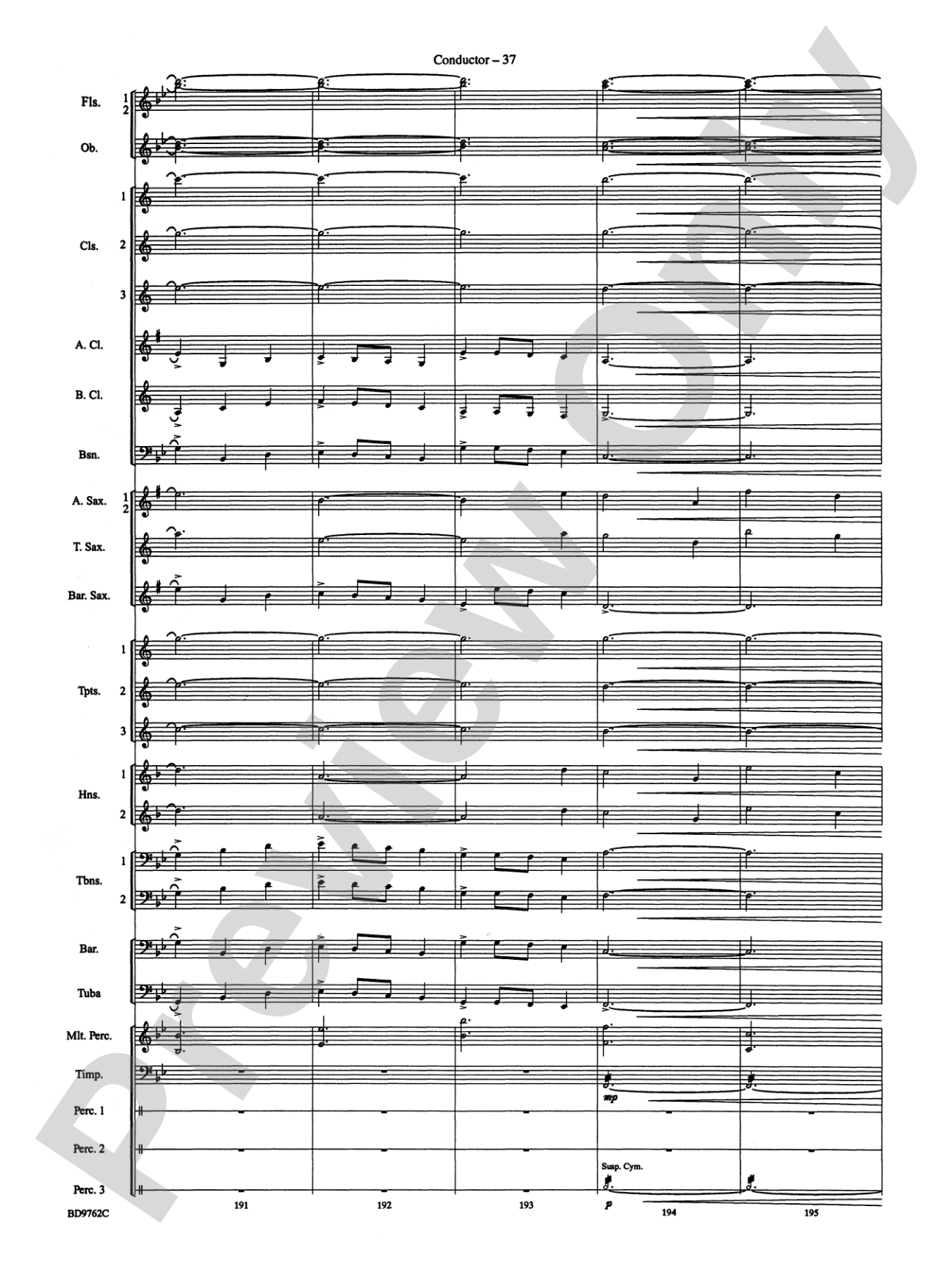 By Loch and Mountain: Concert Band Conductor Score & Parts
