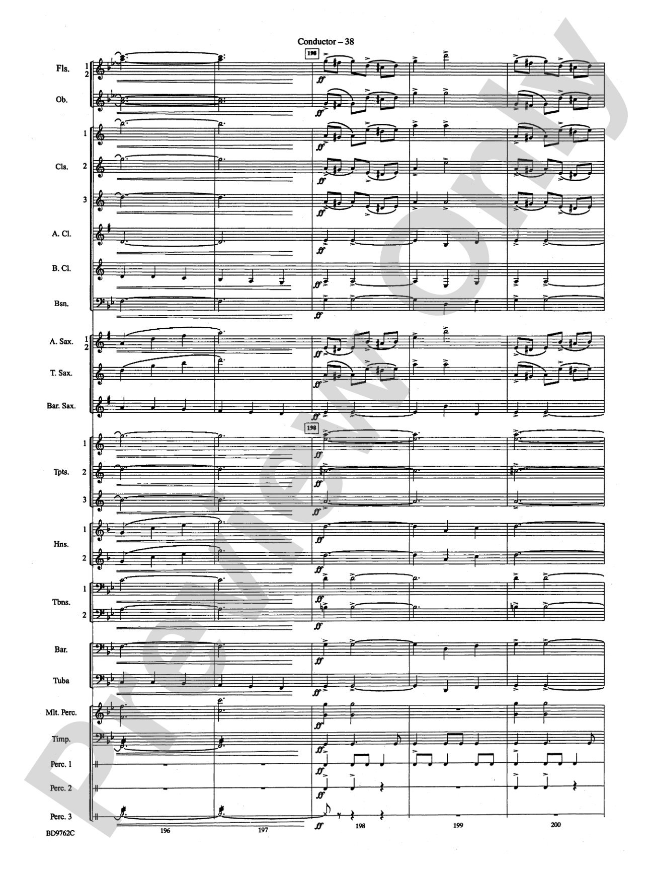 By Loch and Mountain: Concert Band Conductor Score & Parts