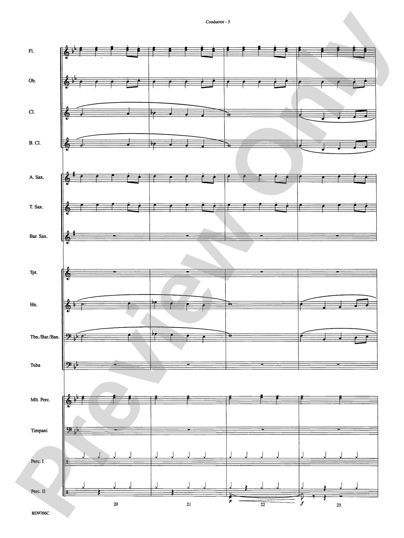 Glorioso (A Fanfare and Procession for Band): Concert Band Conductor Score & Parts