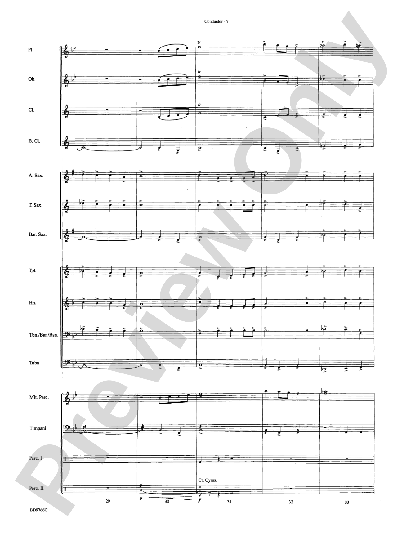 Glorioso (A Fanfare and Procession for Band): Concert Band Conductor Score & Parts