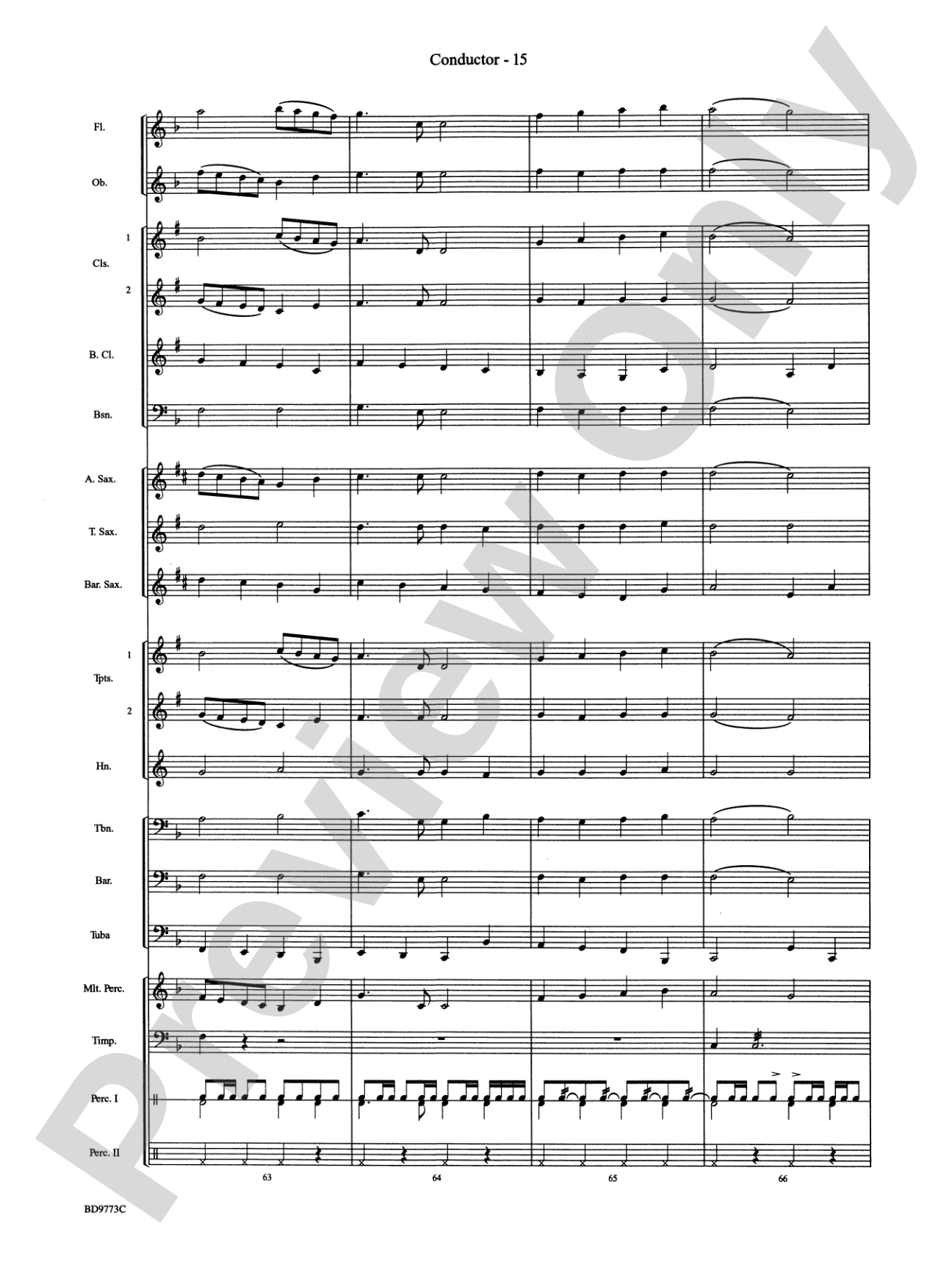 Eine Kleine Christmas (featuring Traditional Holiday Favorites (with apologies to Wolfgang Amadeus Mozart)): Concert Band Conductor Score & Parts