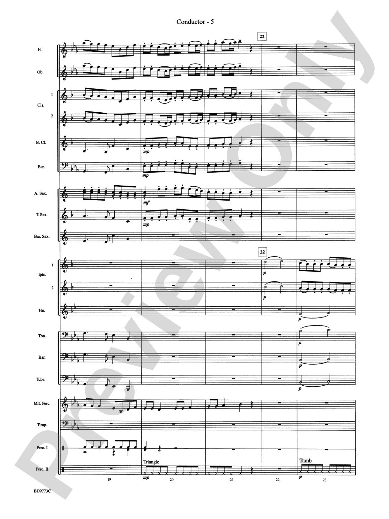 Eine Kleine Christmas (featuring Traditional Holiday Favorites (with apologies to Wolfgang Amadeus Mozart)): Concert Band Conductor Score & Parts