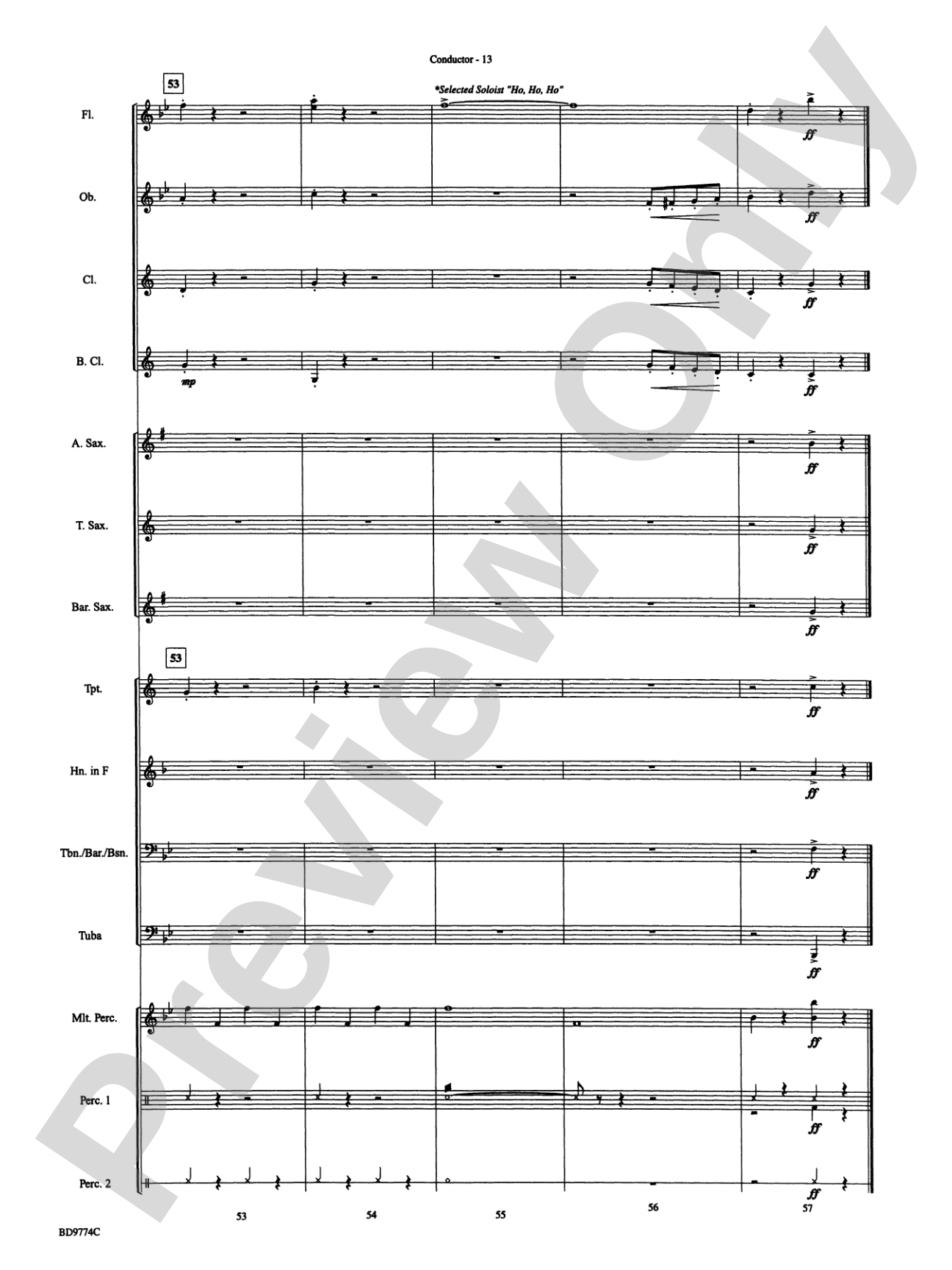 March of the Magical Toys: Concert Band Conductor Score & Parts