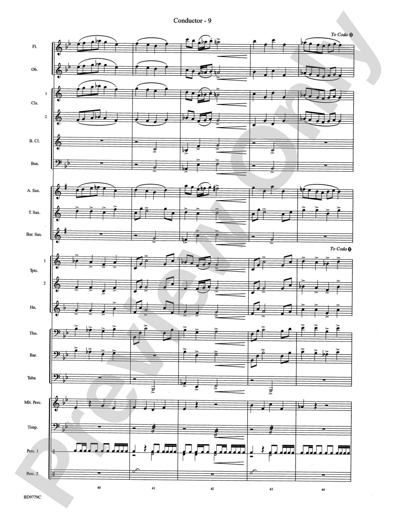 Convergence: Concert Band Conductor Score & Parts