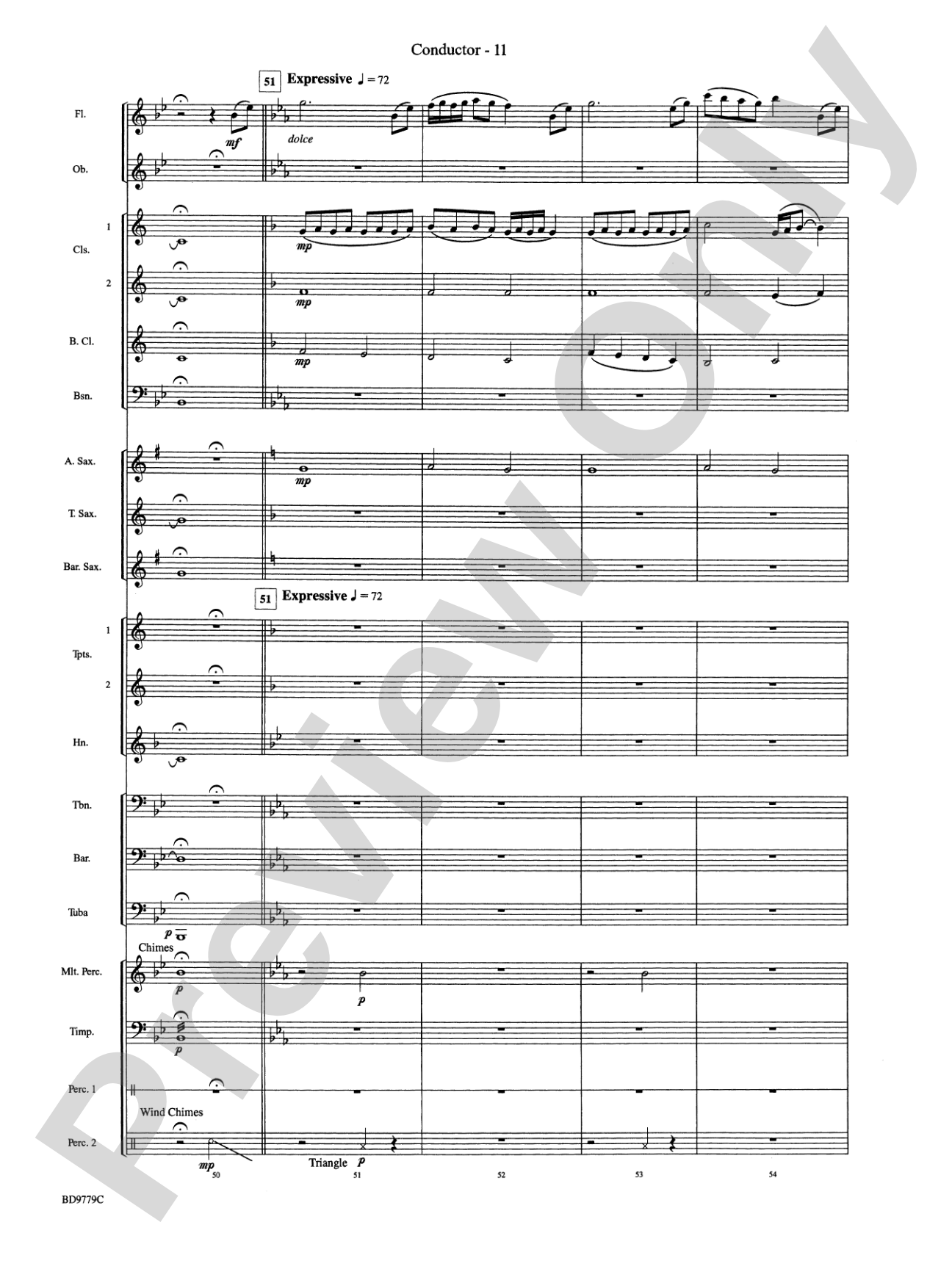 Convergence: Concert Band Conductor Score & Parts