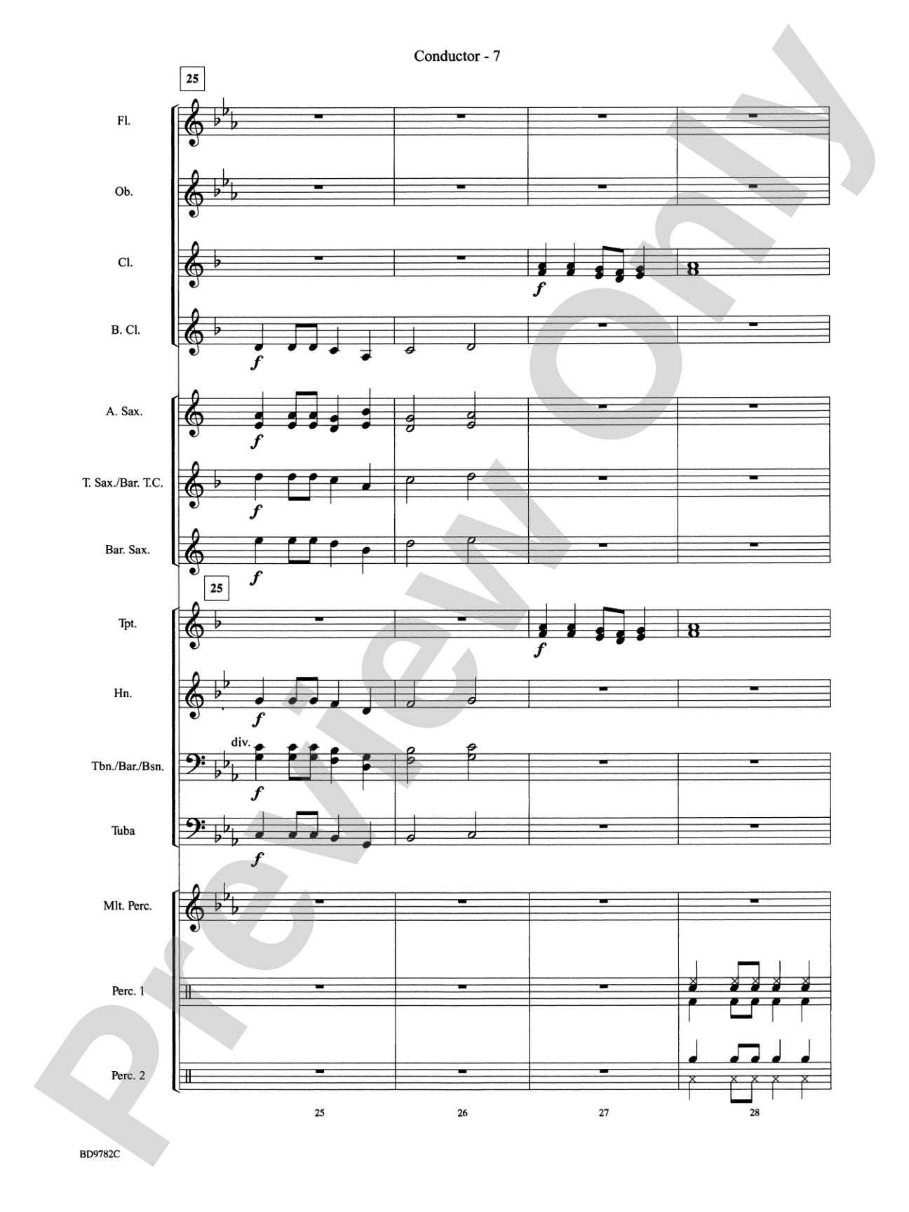 Reggae Vibrations: Concert Band Conductor Score & Parts