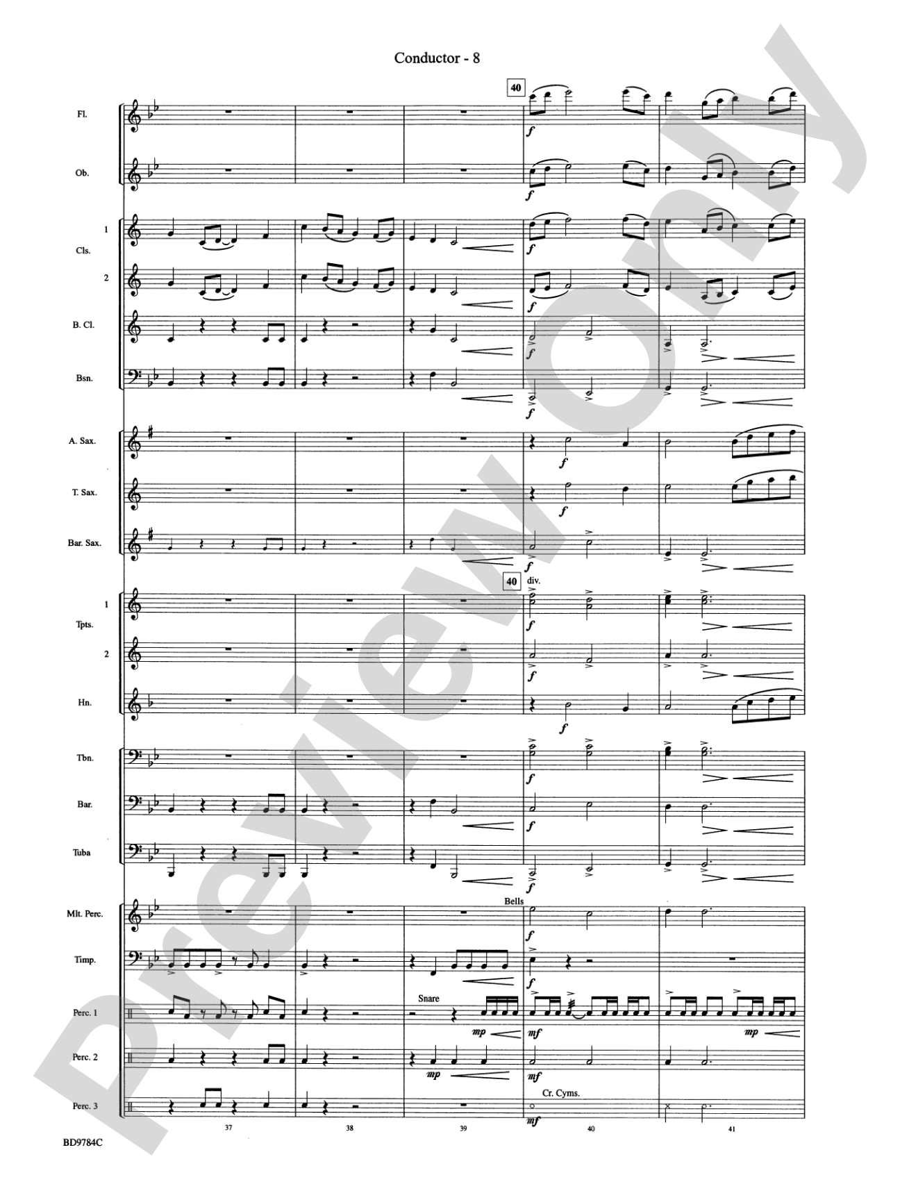 Herndon Exaltations (A Celebration of Excellence): Concert Band Conductor Score & Parts