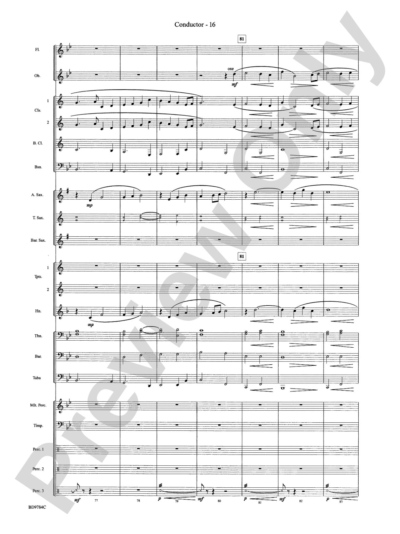 Herndon Exaltations (A Celebration of Excellence): Concert Band Conductor Score & Parts