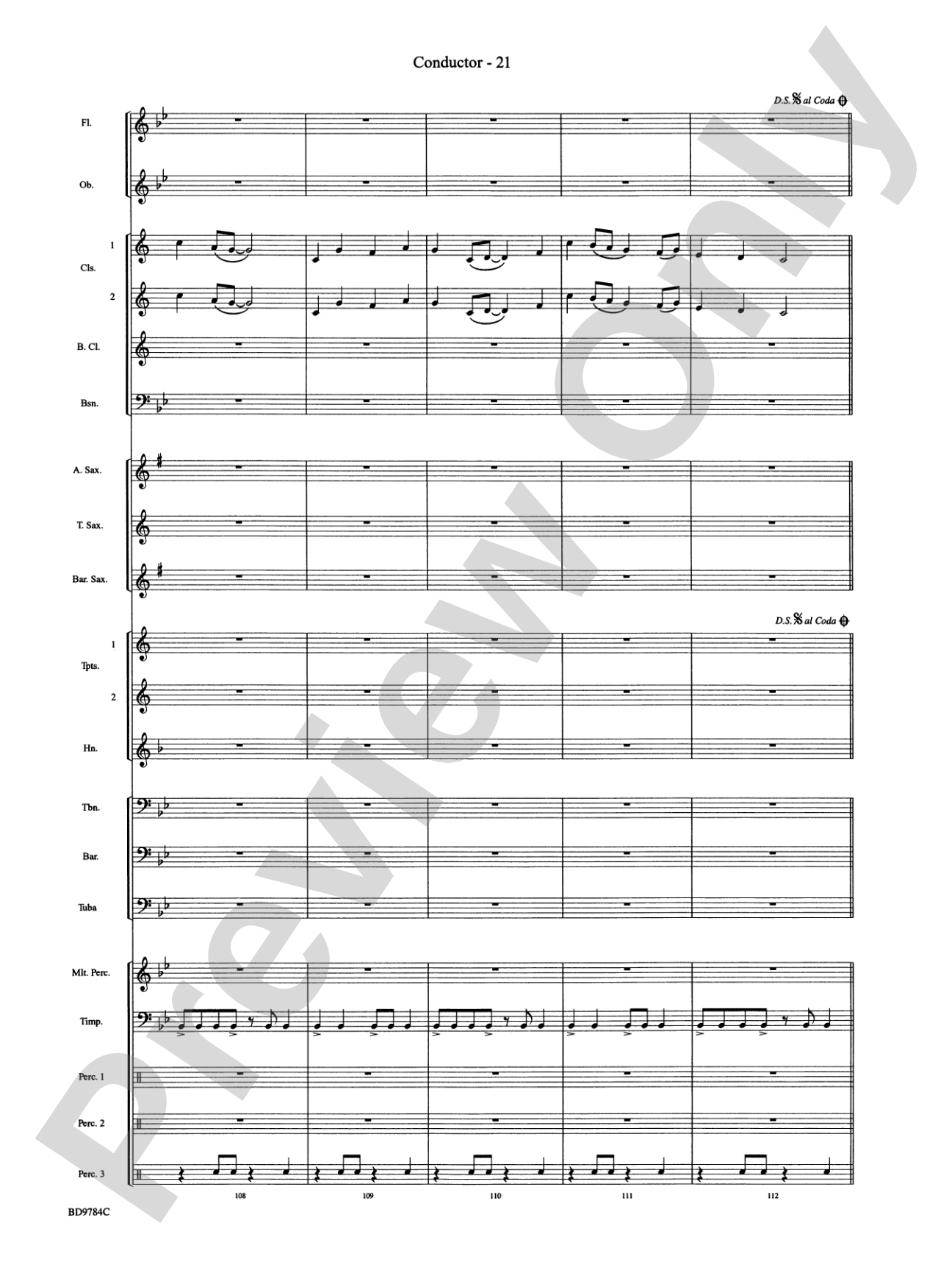 Herndon Exaltations (A Celebration of Excellence): Concert Band Conductor Score & Parts
