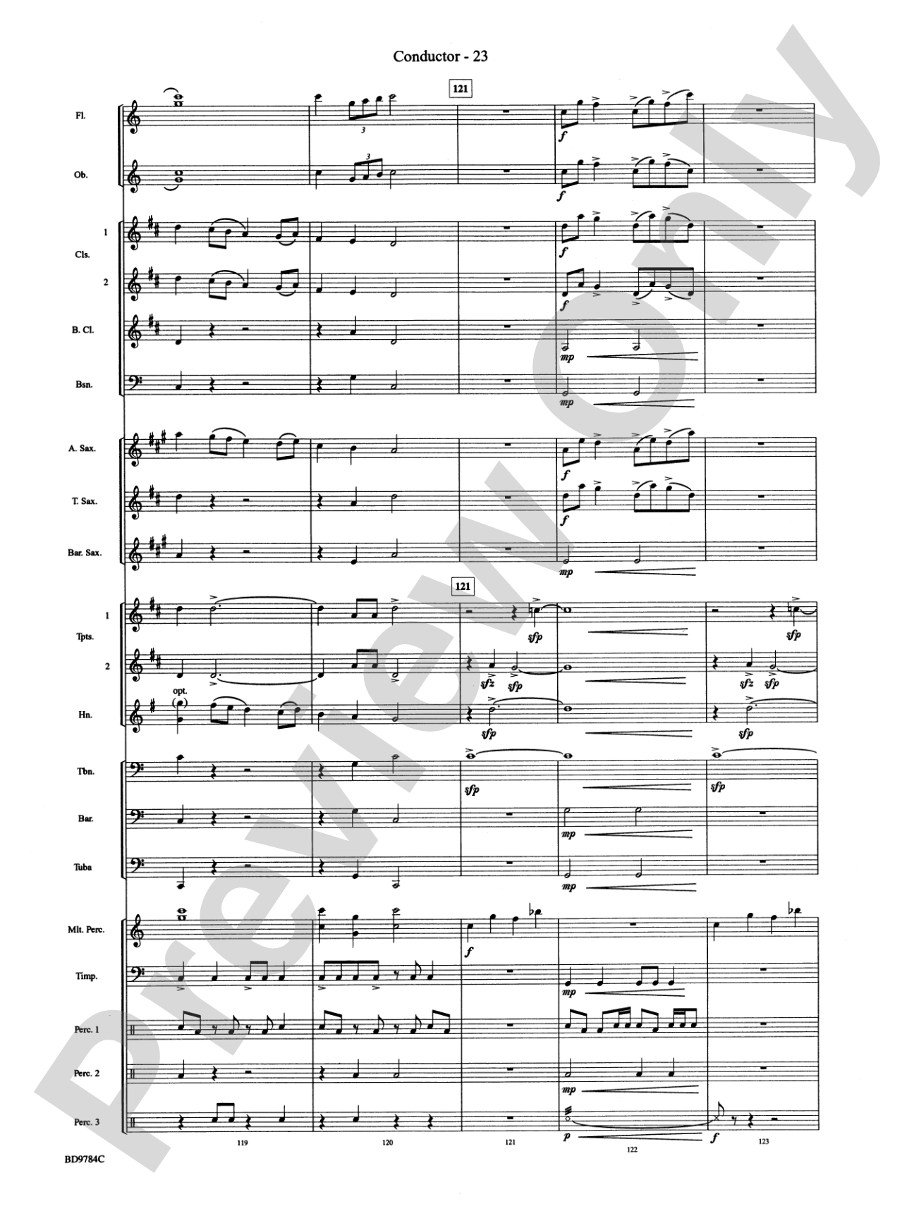 Herndon Exaltations (A Celebration of Excellence): Concert Band Conductor Score & Parts