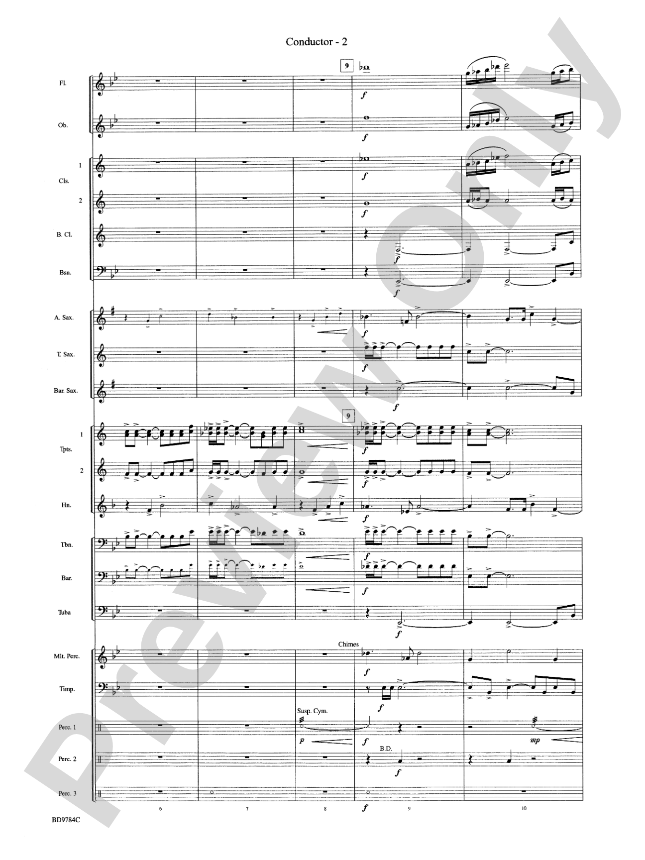 Herndon Exaltations (A Celebration of Excellence): Concert Band Conductor Score & Parts