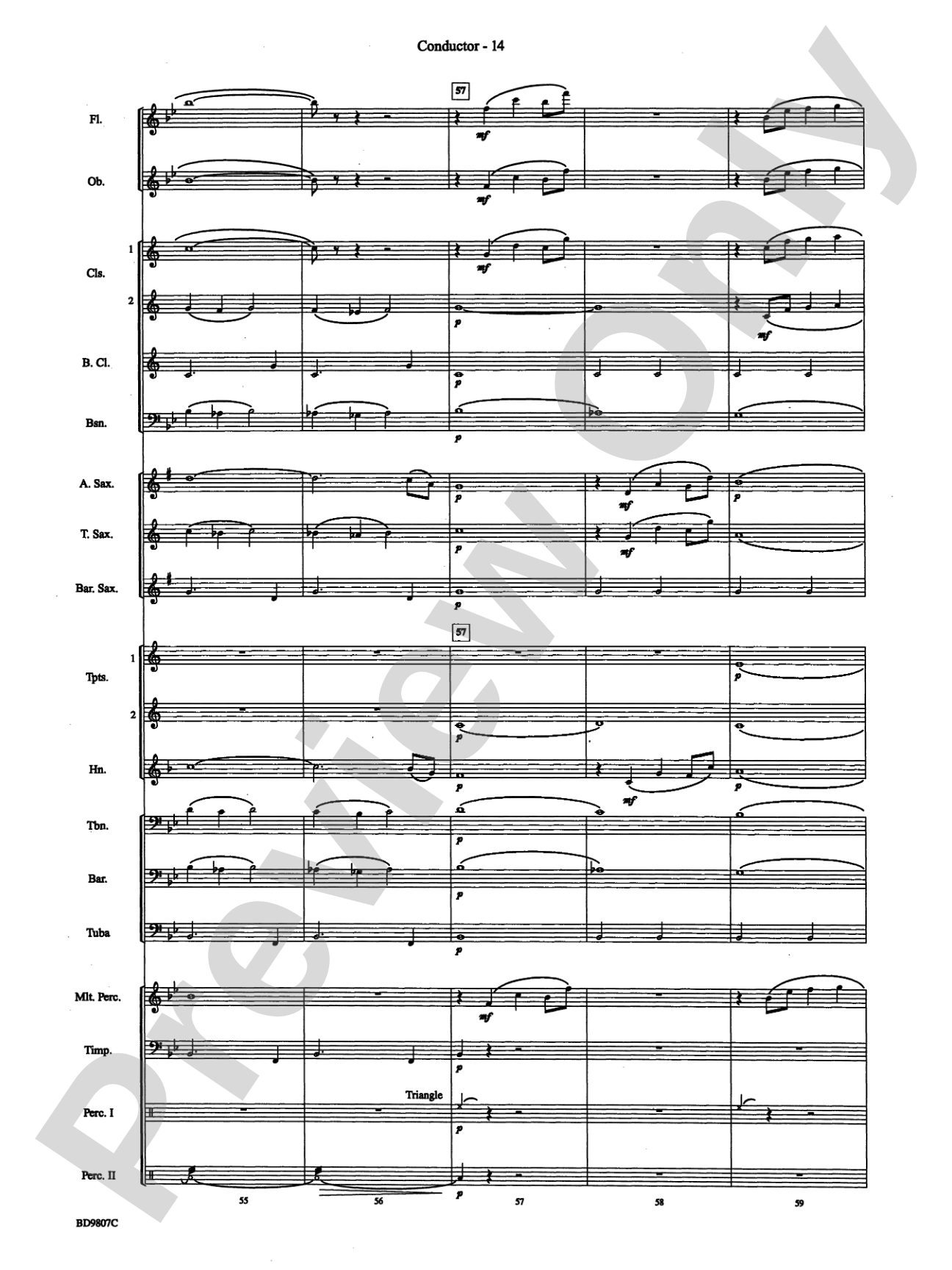 Fields of Kent: Concert Band Conductor Score & Parts