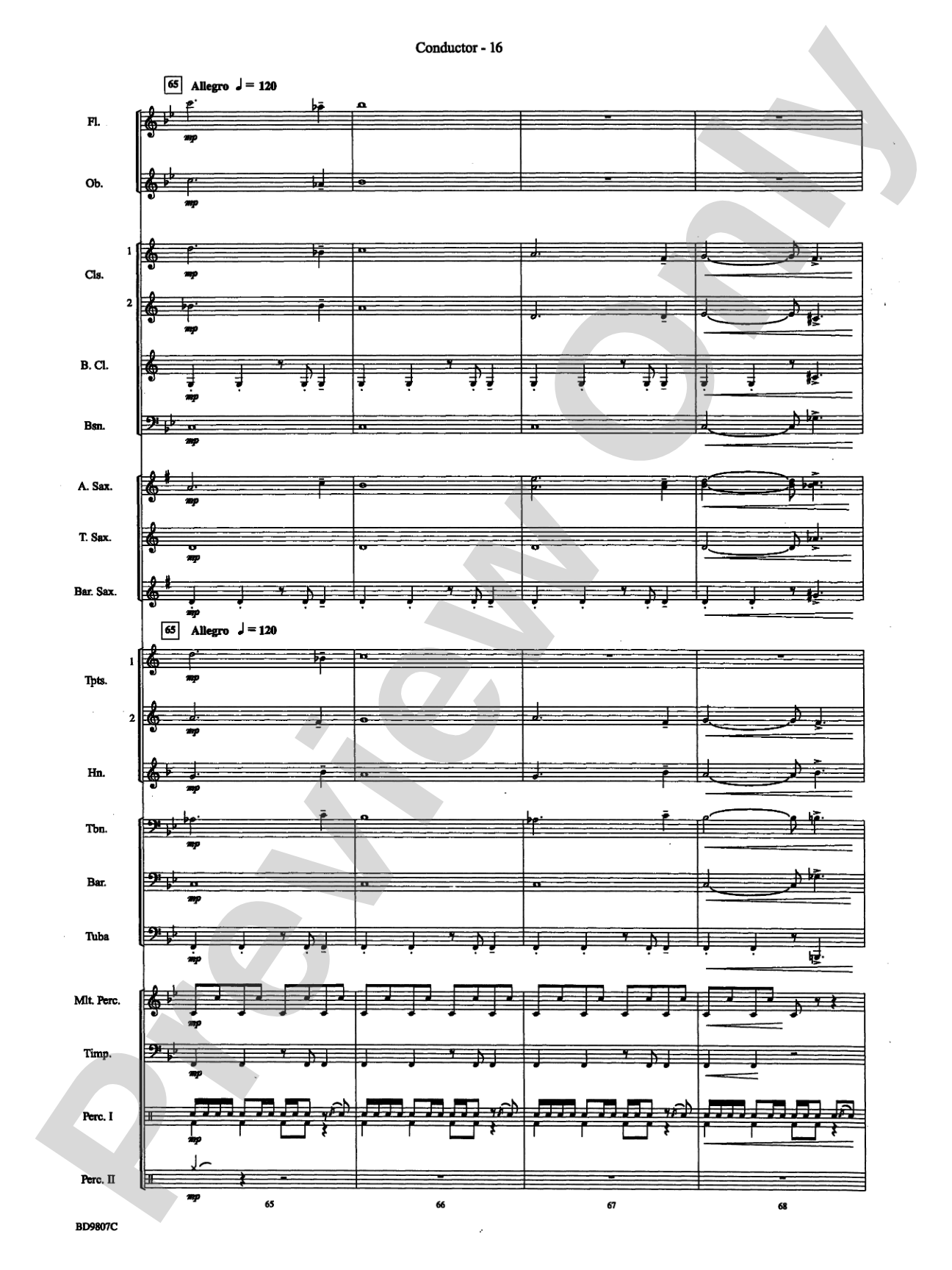 Fields of Kent: Concert Band Conductor Score & Parts