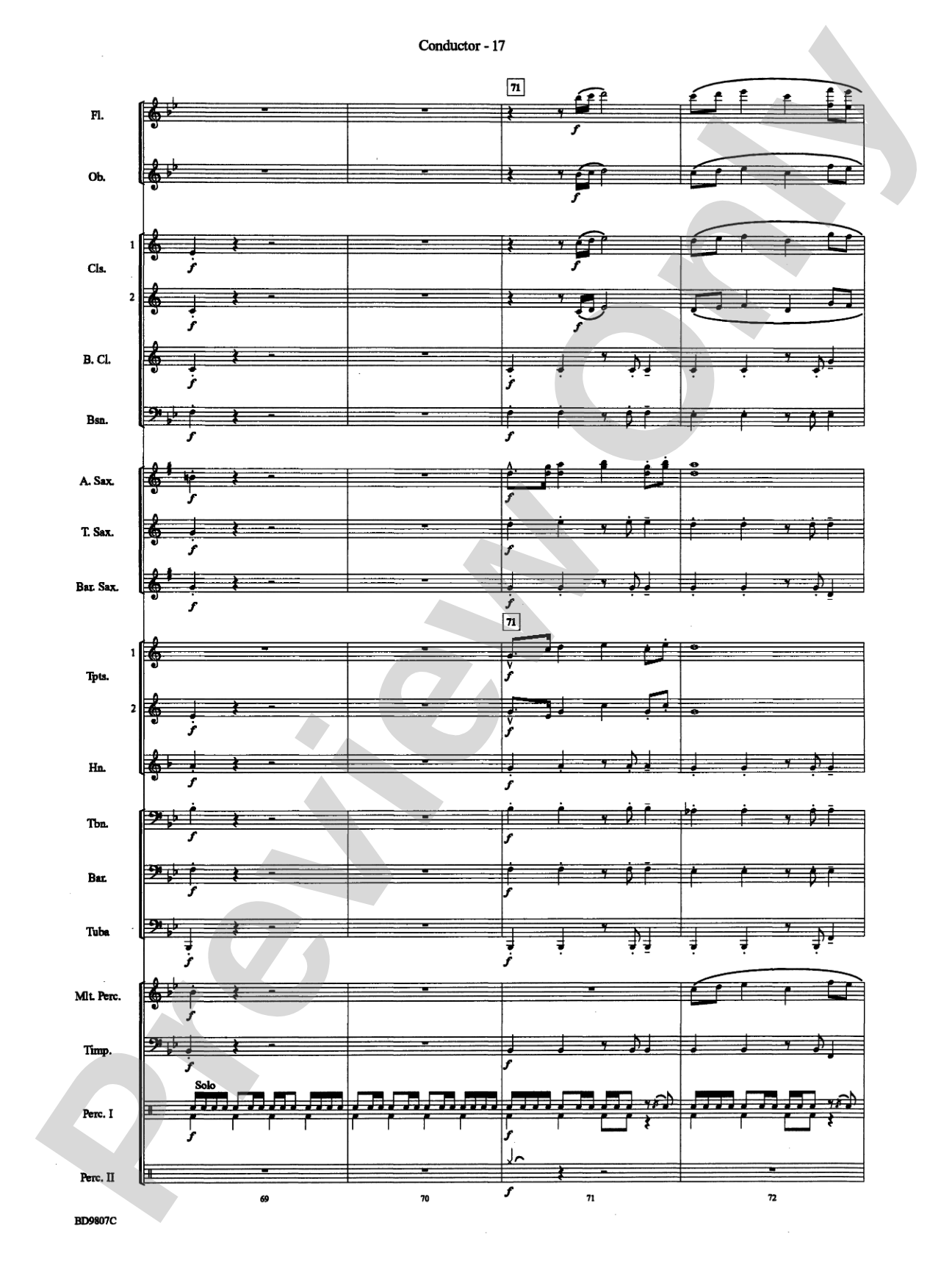 Fields of Kent: Concert Band Conductor Score & Parts