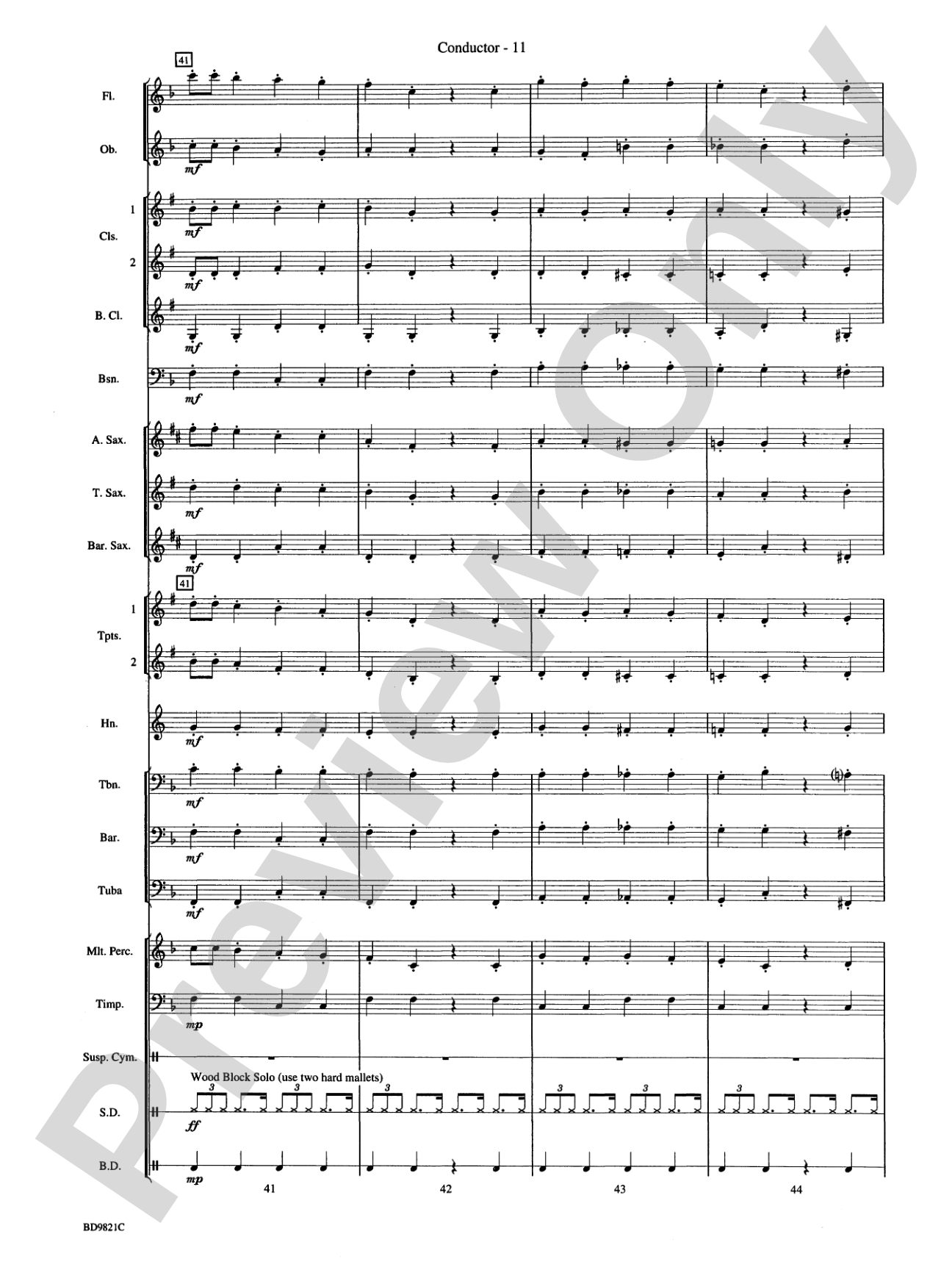 Let It Snow! Let It Snow! Let It Snow!: Concert Band Conductor Score & Parts