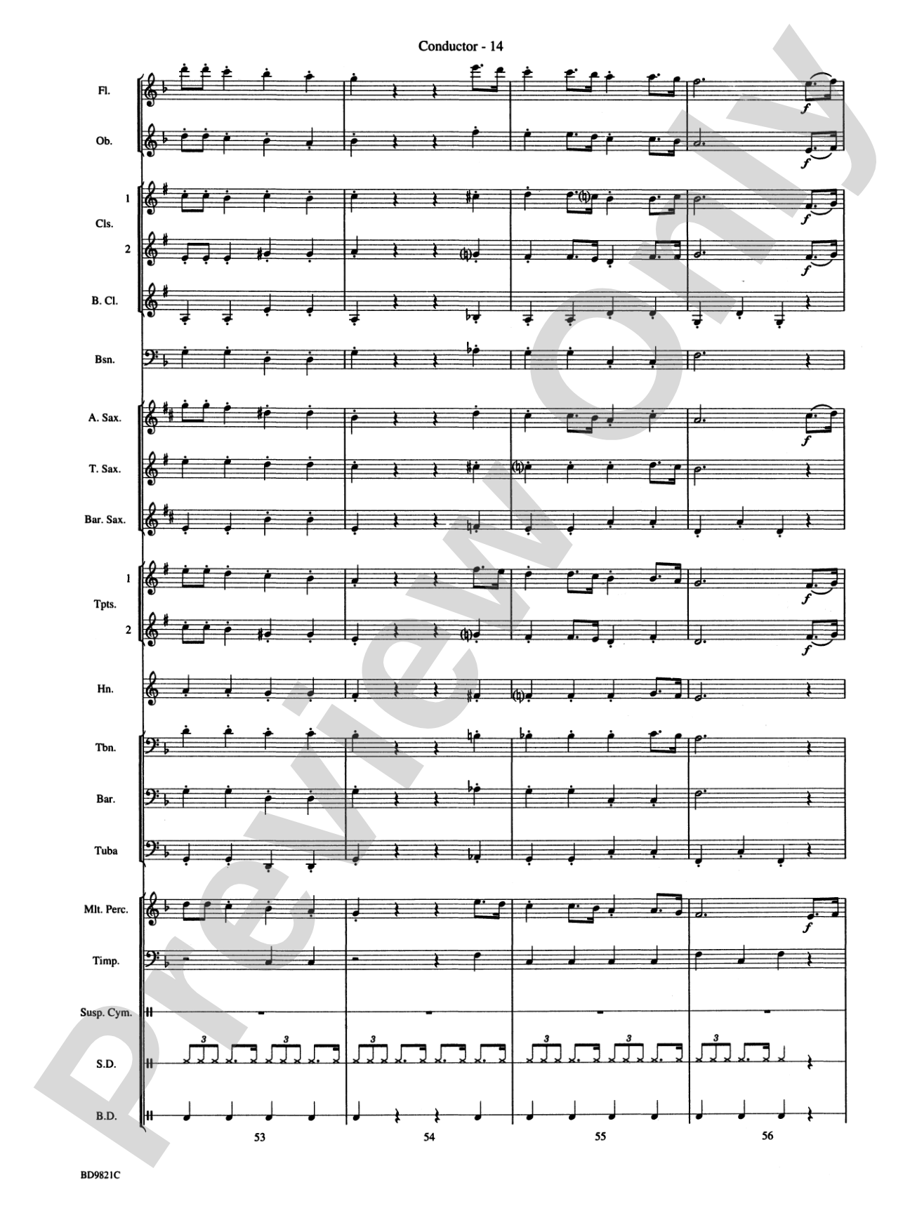 Let It Snow! Let It Snow! Let It Snow!: Concert Band Conductor Score & Parts
