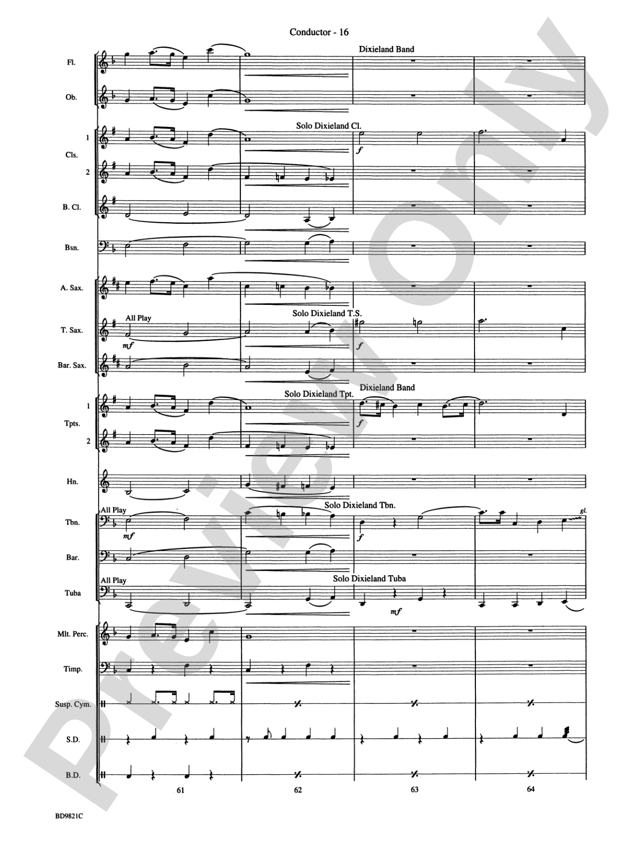 Let It Snow! Let It Snow! Let It Snow!: Concert Band Conductor Score & Parts