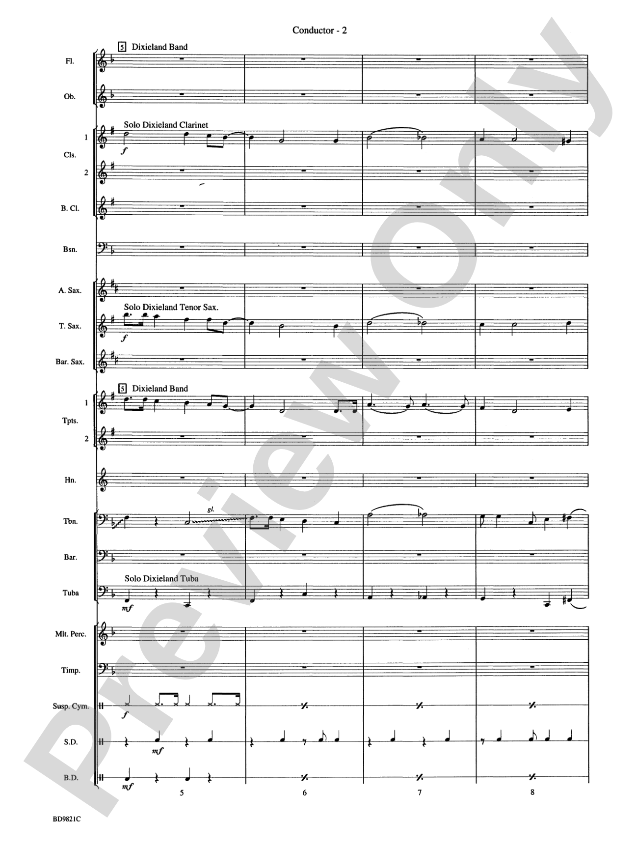 Let It Snow! Let It Snow! Let It Snow!: Concert Band Conductor Score & Parts