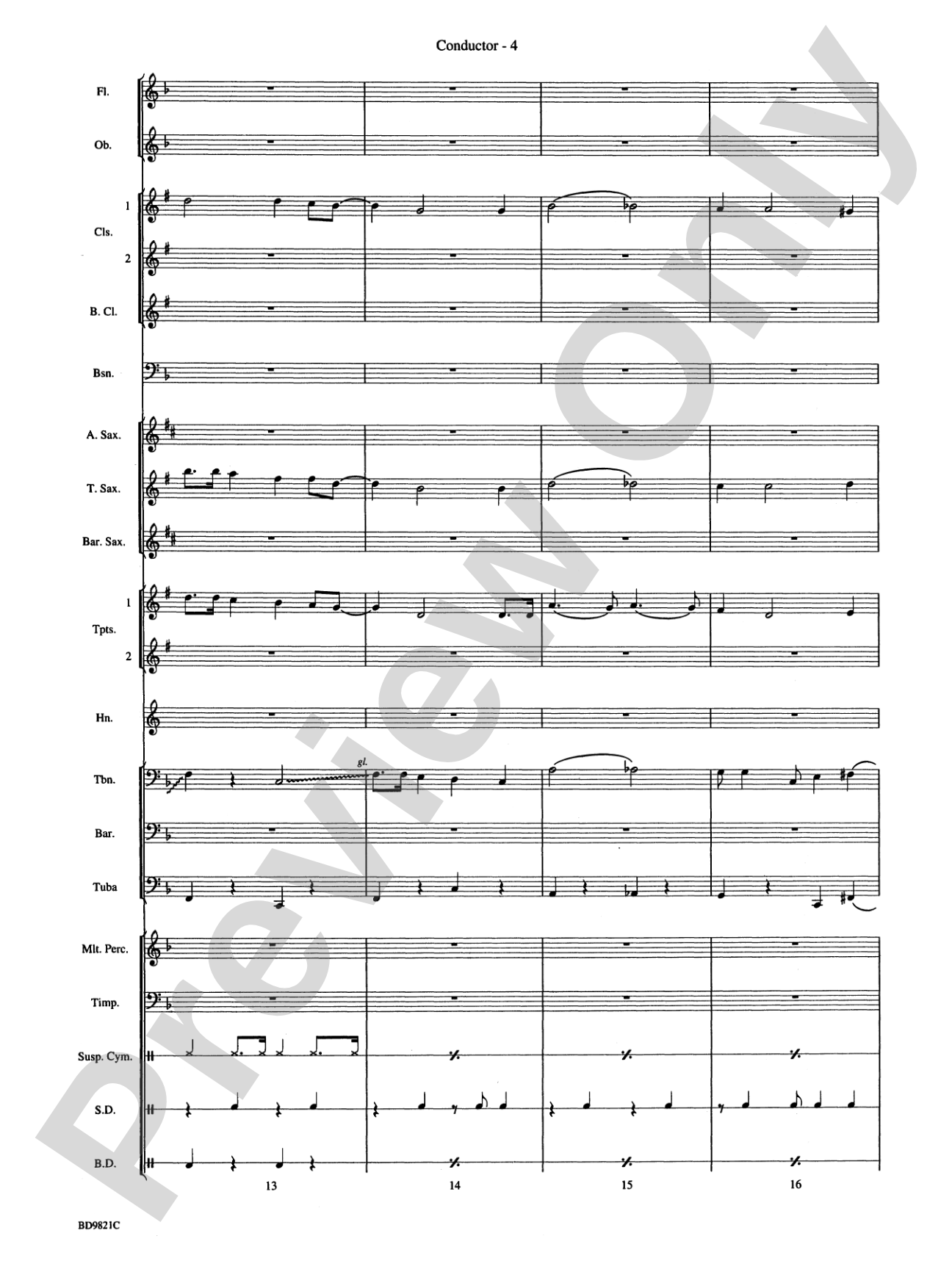 Let It Snow! Let It Snow! Let It Snow!: Concert Band Conductor Score & Parts