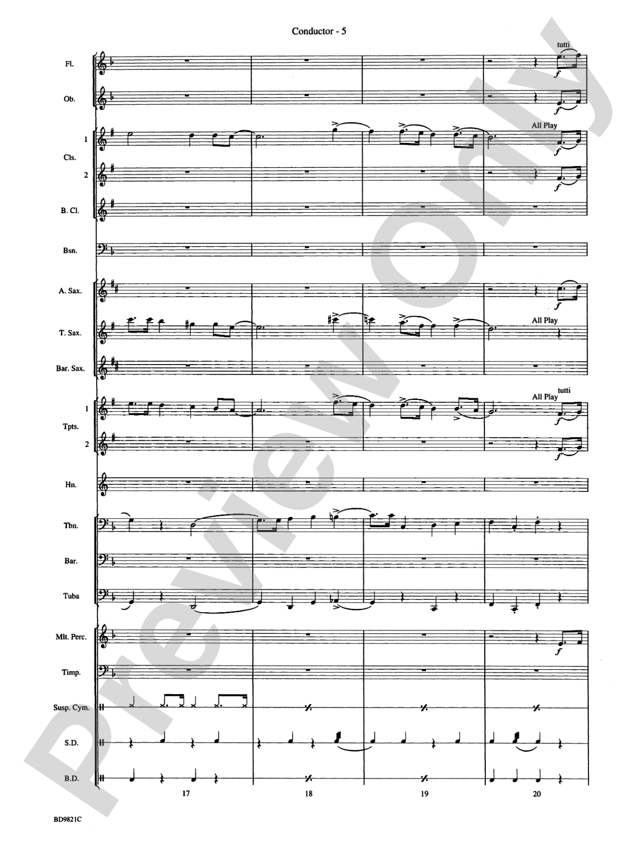 Let It Snow! Let It Snow! Let It Snow!: Concert Band Conductor Score & Parts