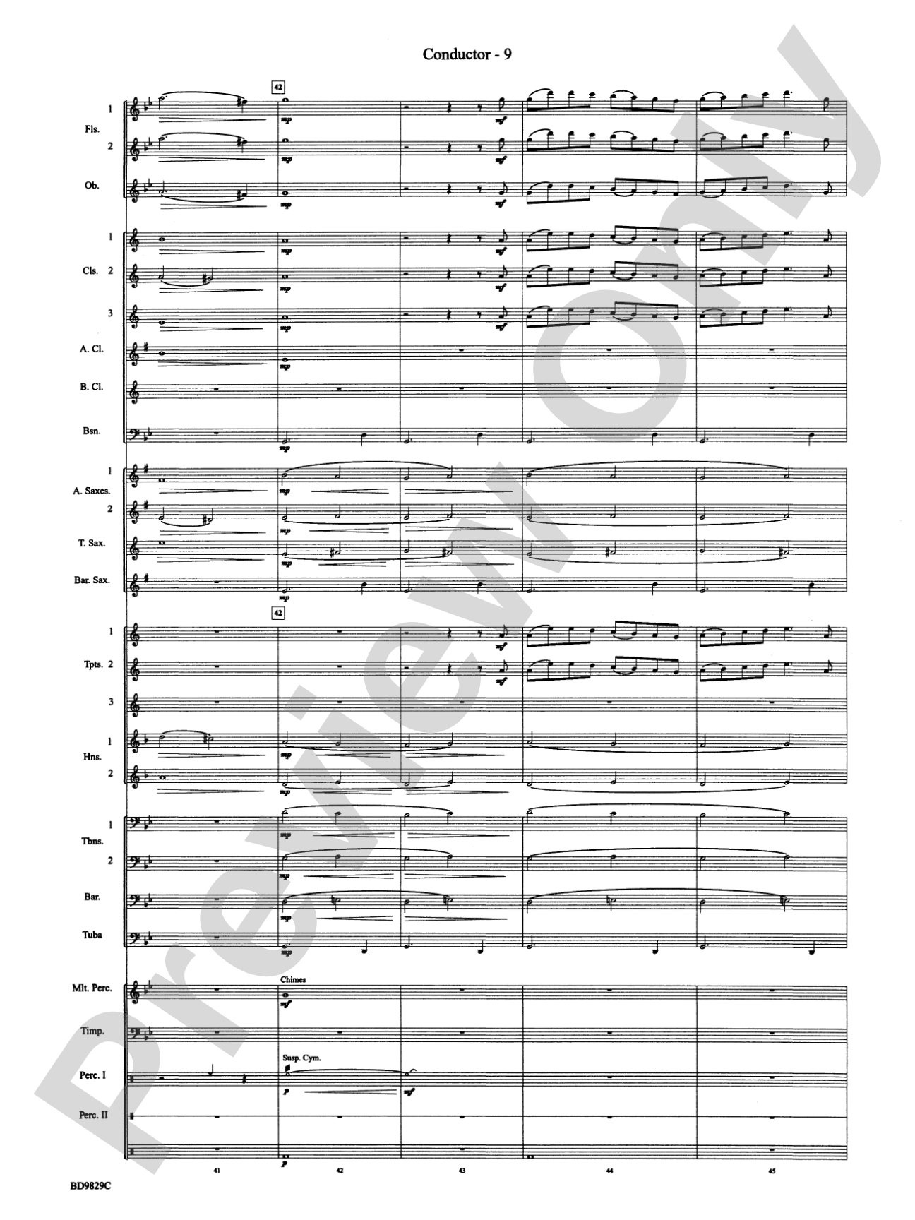 Christmas Winds (Overture): Concert Band Conductor Score & Parts
