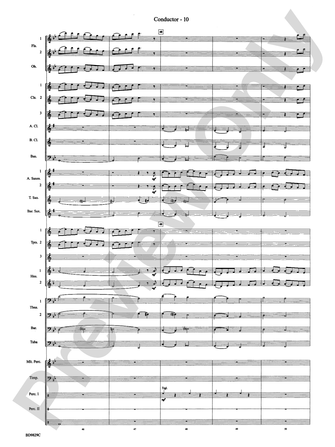 Christmas Winds (Overture): Concert Band Conductor Score & Parts