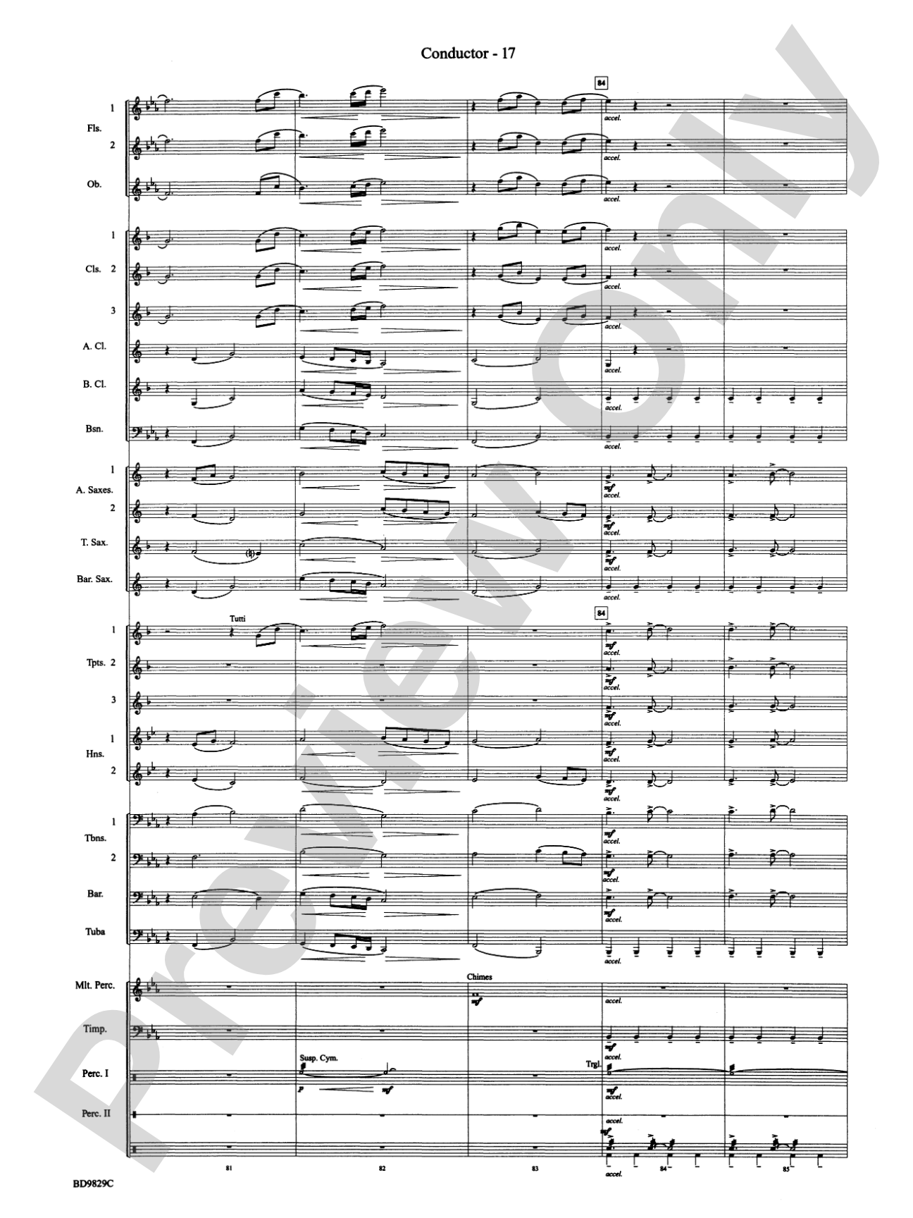 Christmas Winds (Overture): Concert Band Conductor Score & Parts