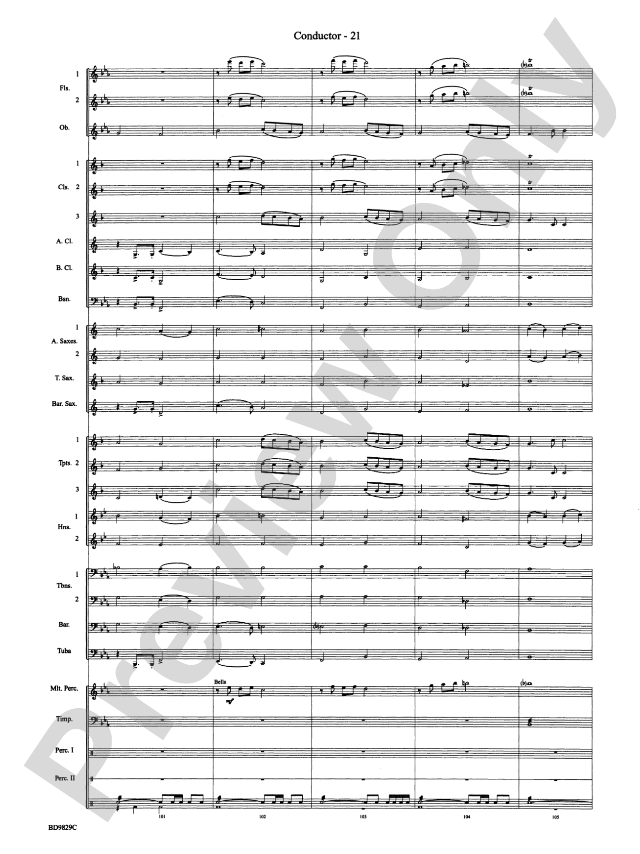 Christmas Winds (Overture): Concert Band Conductor Score & Parts