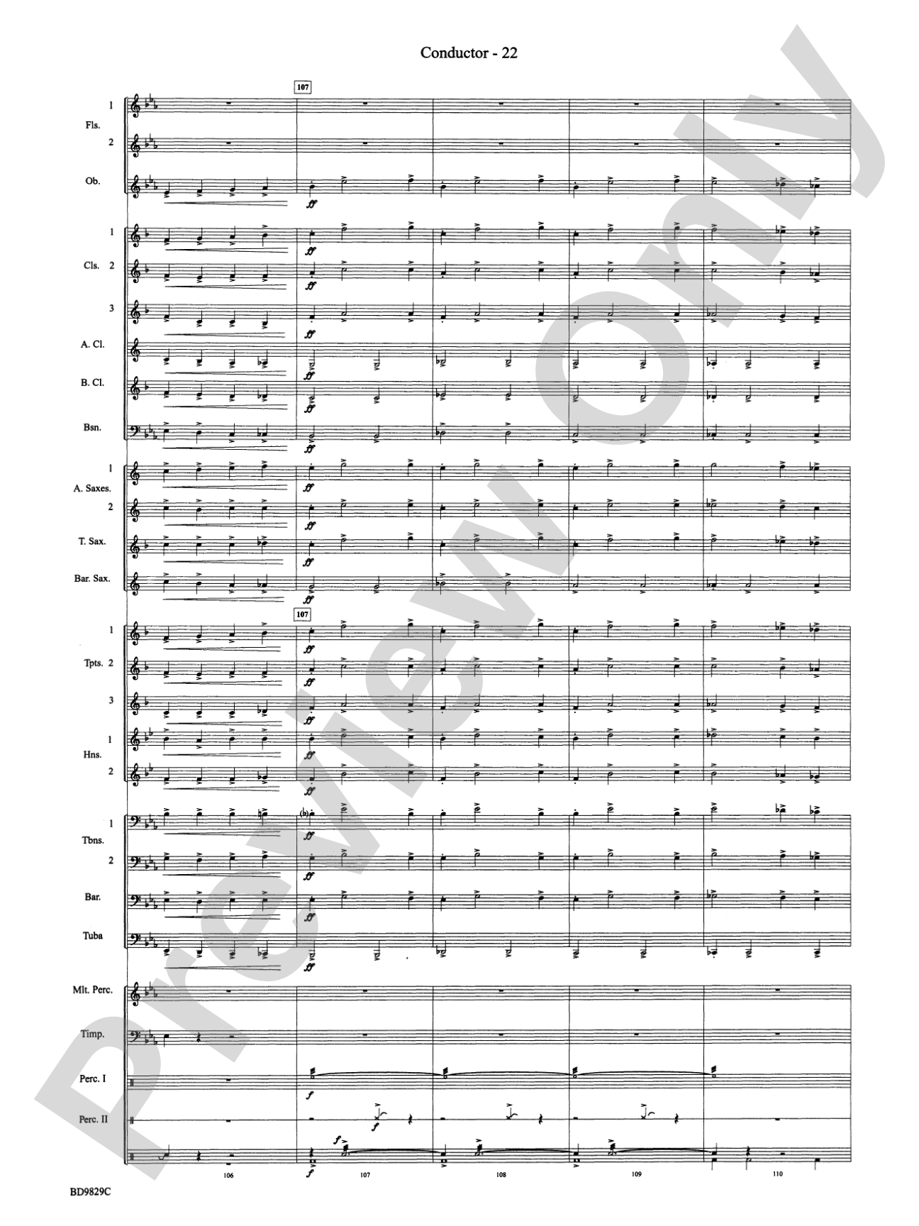 Christmas Winds (Overture): Concert Band Conductor Score & Parts