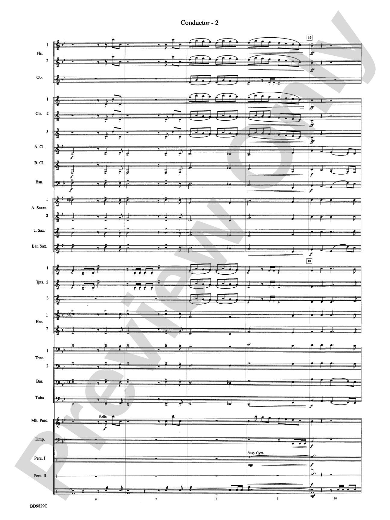 Christmas Winds (Overture): Concert Band Conductor Score & Parts