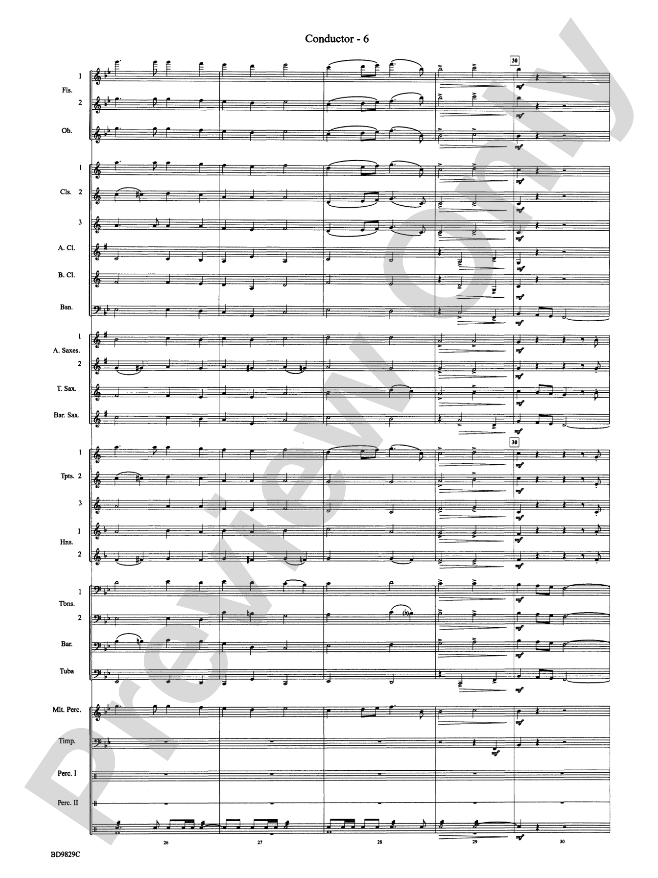 Christmas Winds (Overture): Concert Band Conductor Score & Parts