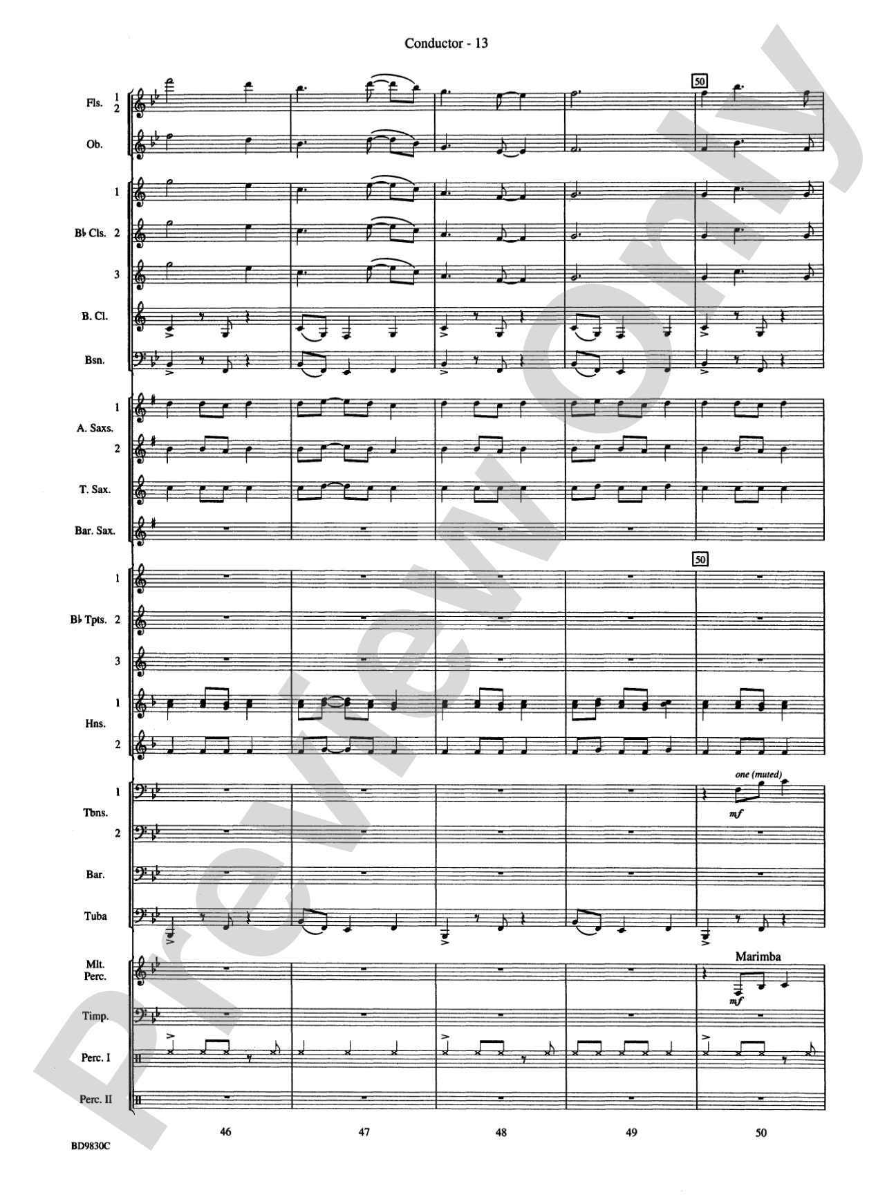 The Spirit of Orpheus (A Sinfonian Celebration): Concert Band Conductor Score & Parts