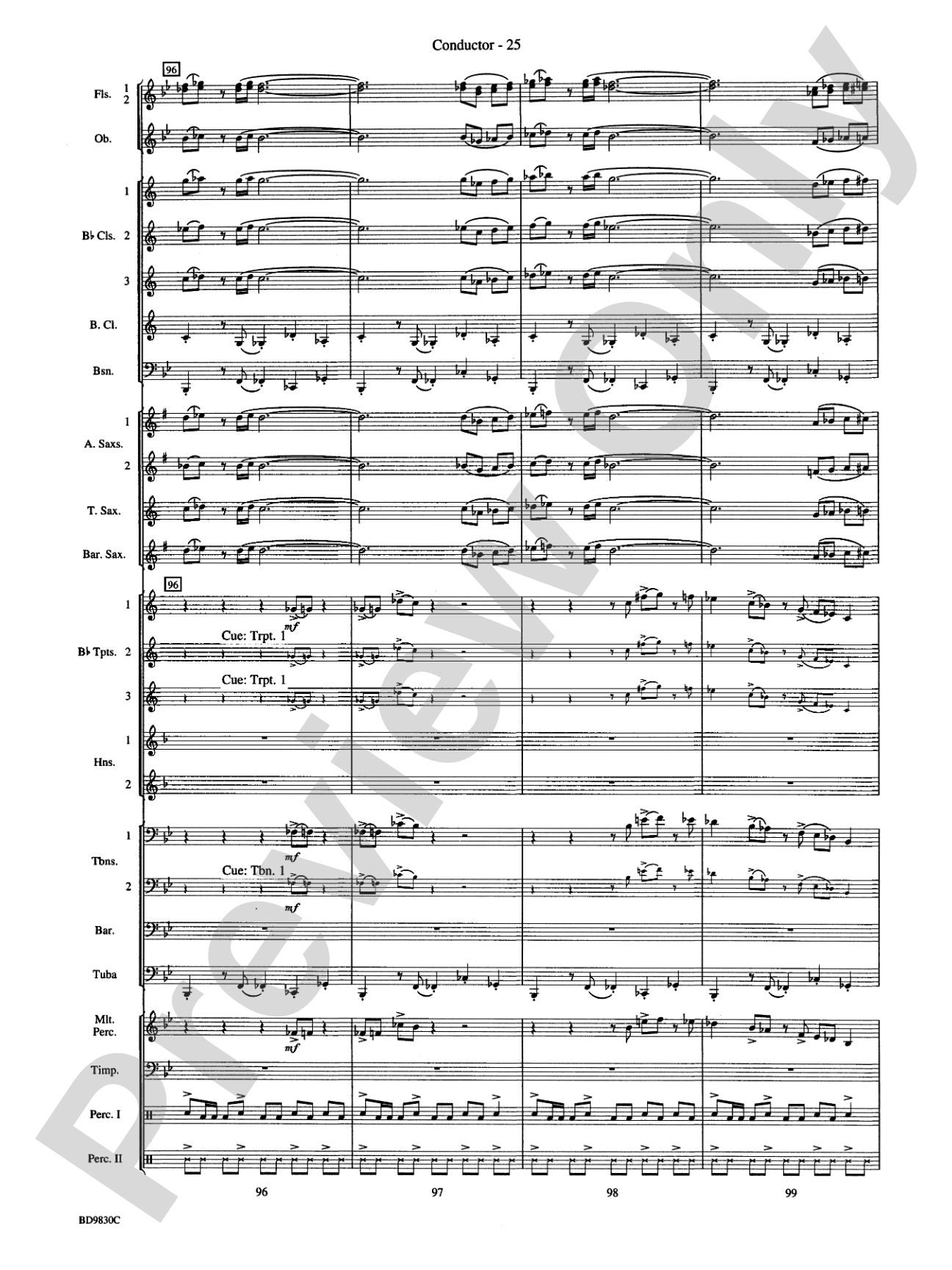The Spirit of Orpheus (A Sinfonian Celebration): Concert Band Conductor Score & Parts