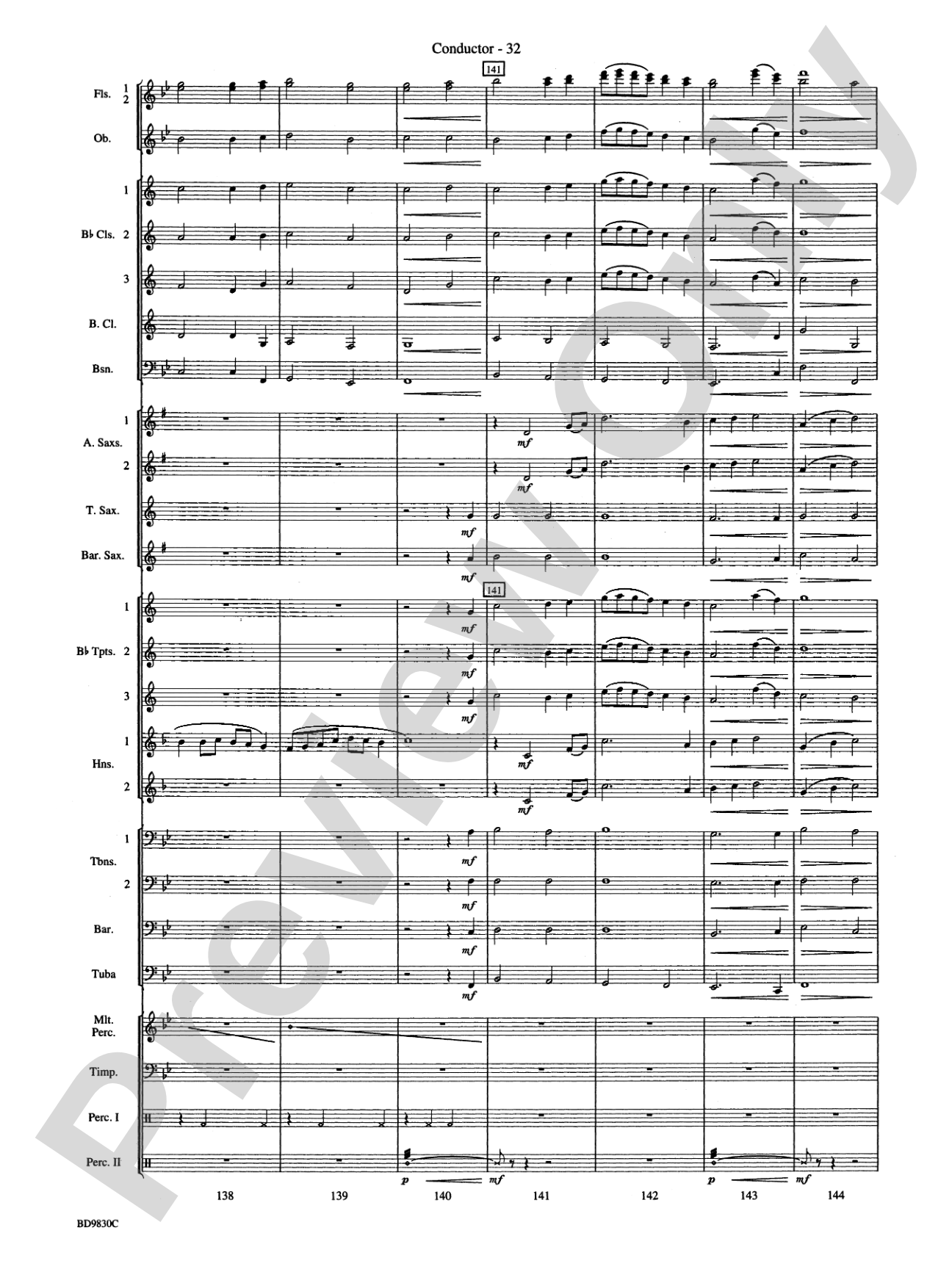 The Spirit of Orpheus (A Sinfonian Celebration): Concert Band Conductor Score & Parts