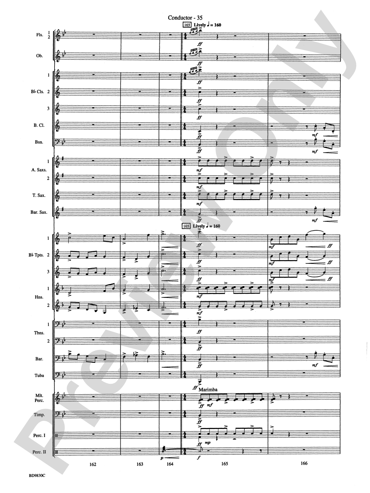 The Spirit of Orpheus (A Sinfonian Celebration): Concert Band Conductor Score & Parts