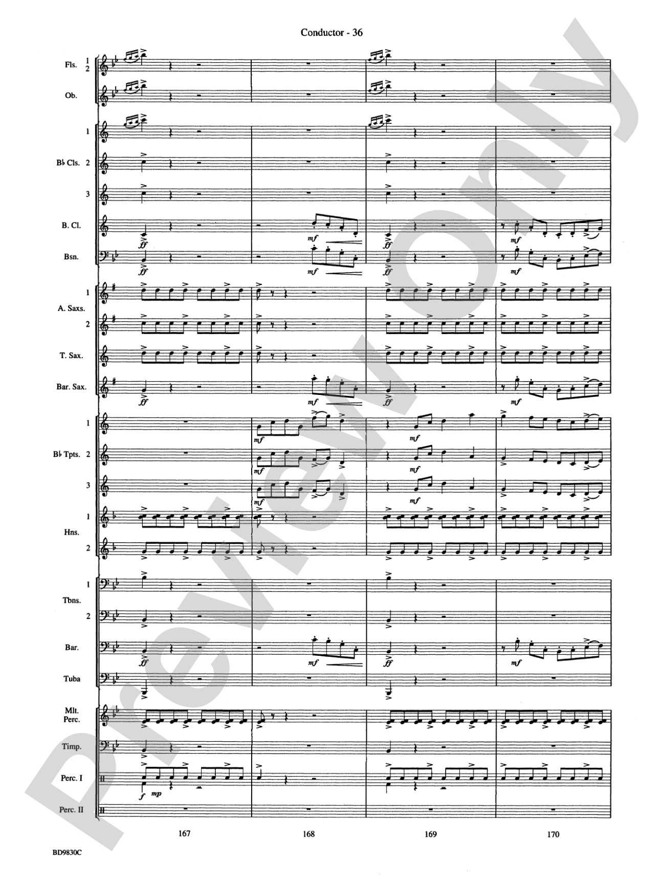 The Spirit of Orpheus (A Sinfonian Celebration): Concert Band Conductor Score & Parts