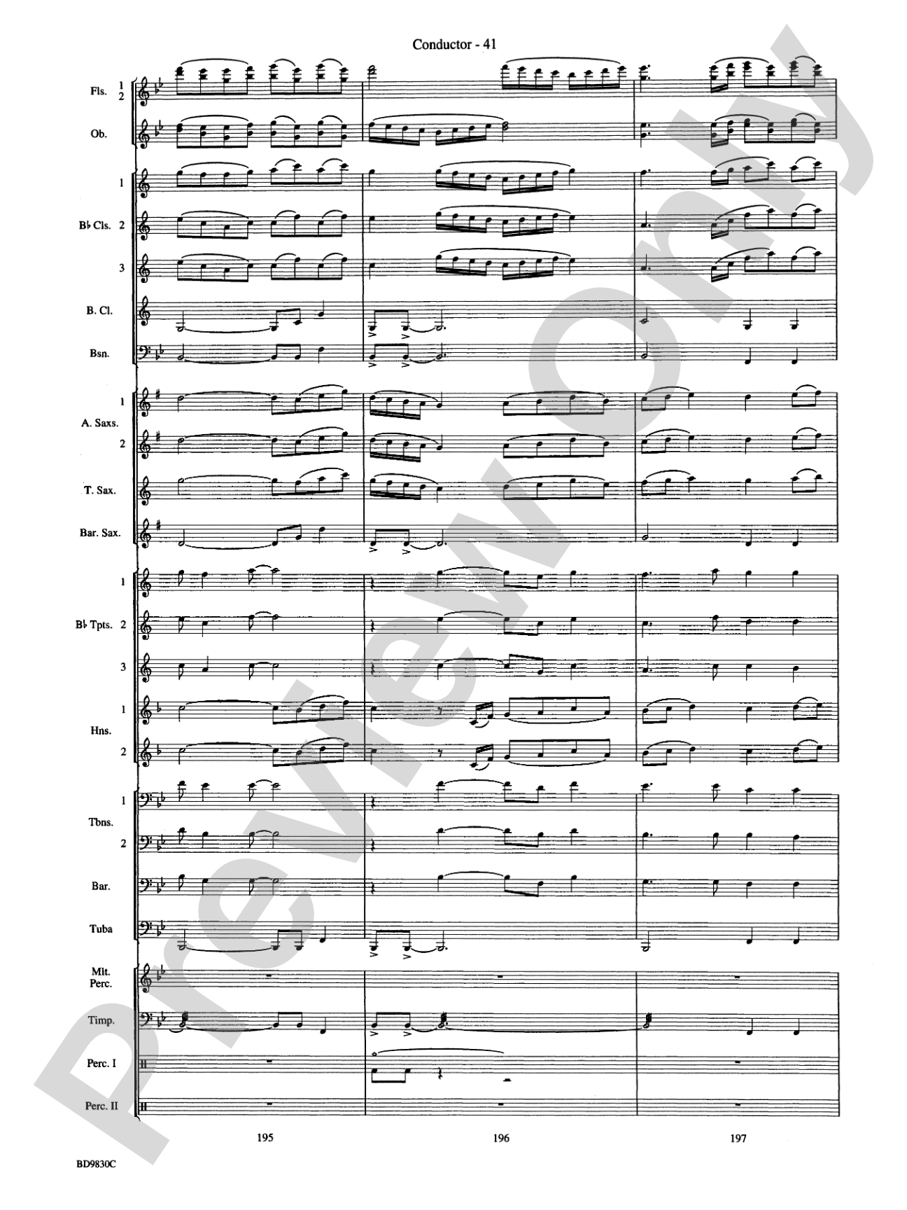 The Spirit of Orpheus (A Sinfonian Celebration): Concert Band Conductor Score & Parts