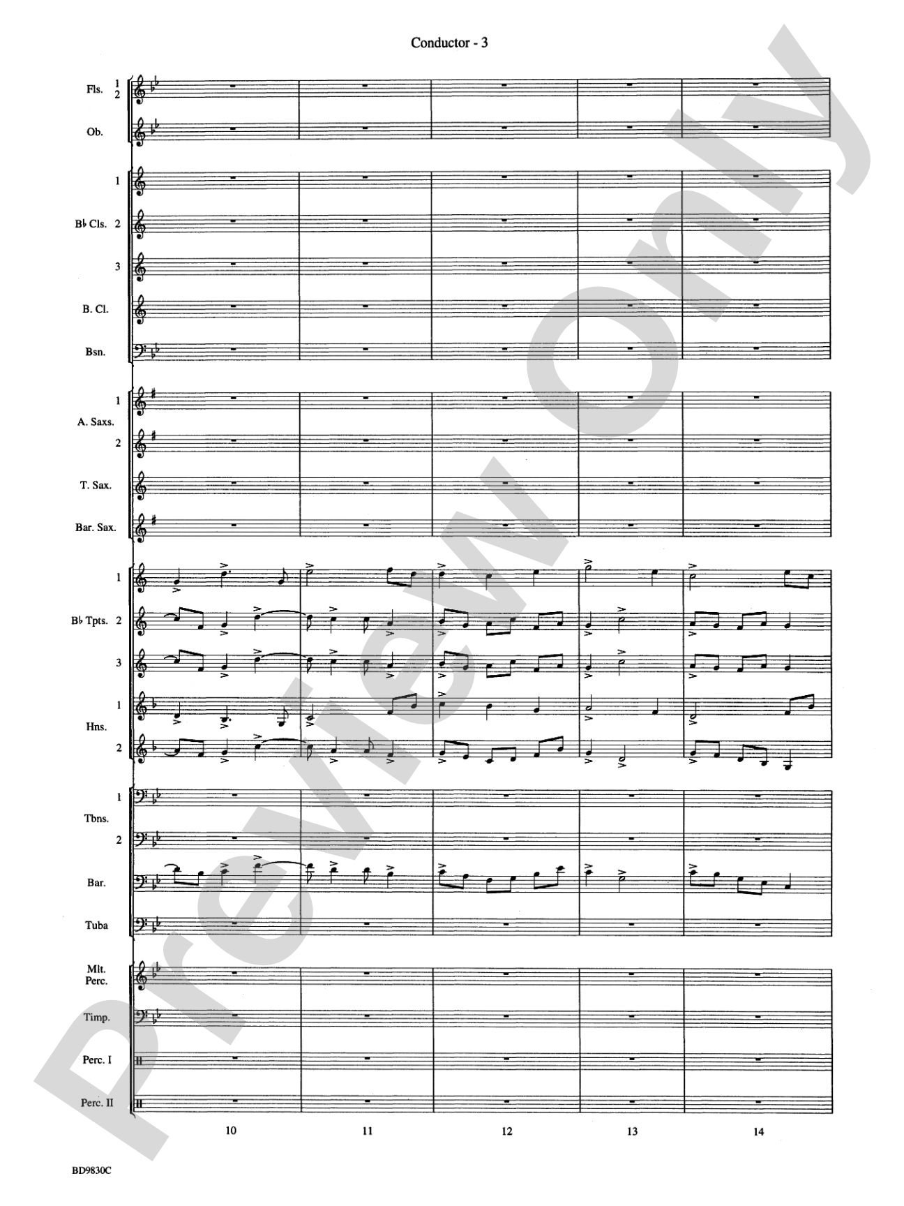 The Spirit of Orpheus (A Sinfonian Celebration): Concert Band Conductor Score & Parts